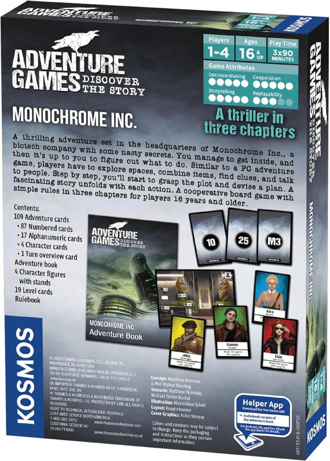 Adventure Games: Monochrome Inc