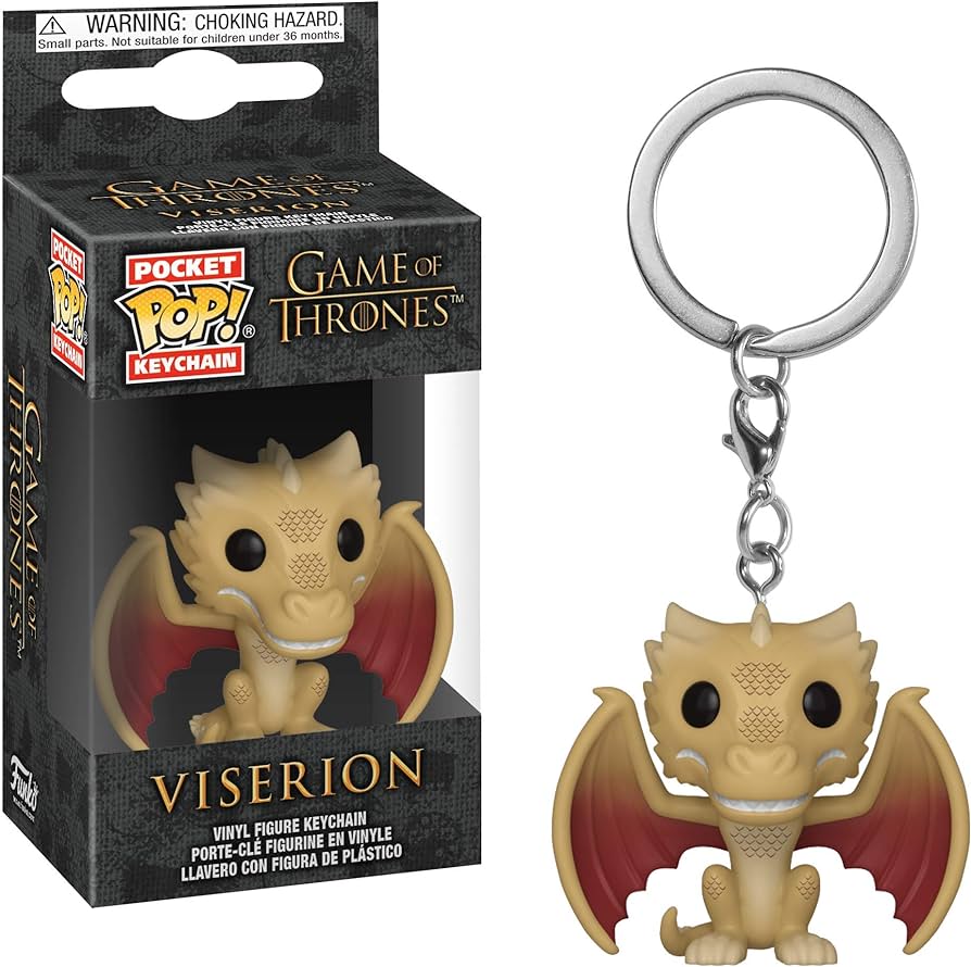 Game of Thrones: Viserion Funko Pocket POP! Keychain