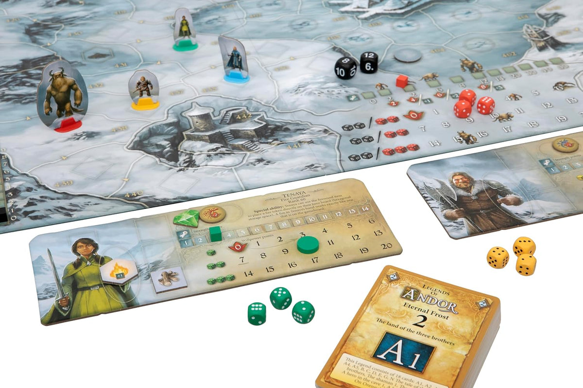 Legends of Andor: Eternal Frost Board Game