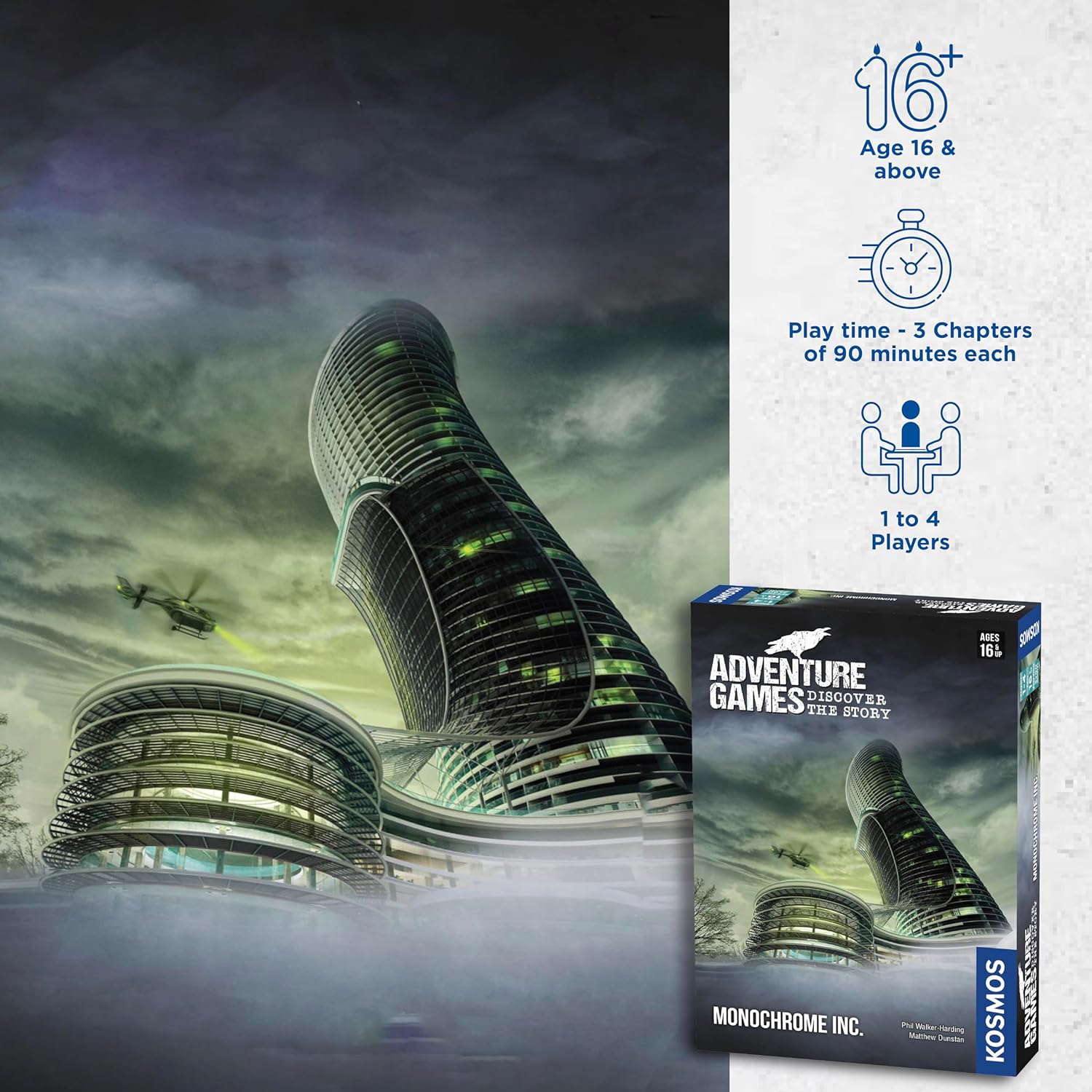 Adventure Games: Monochrome Inc