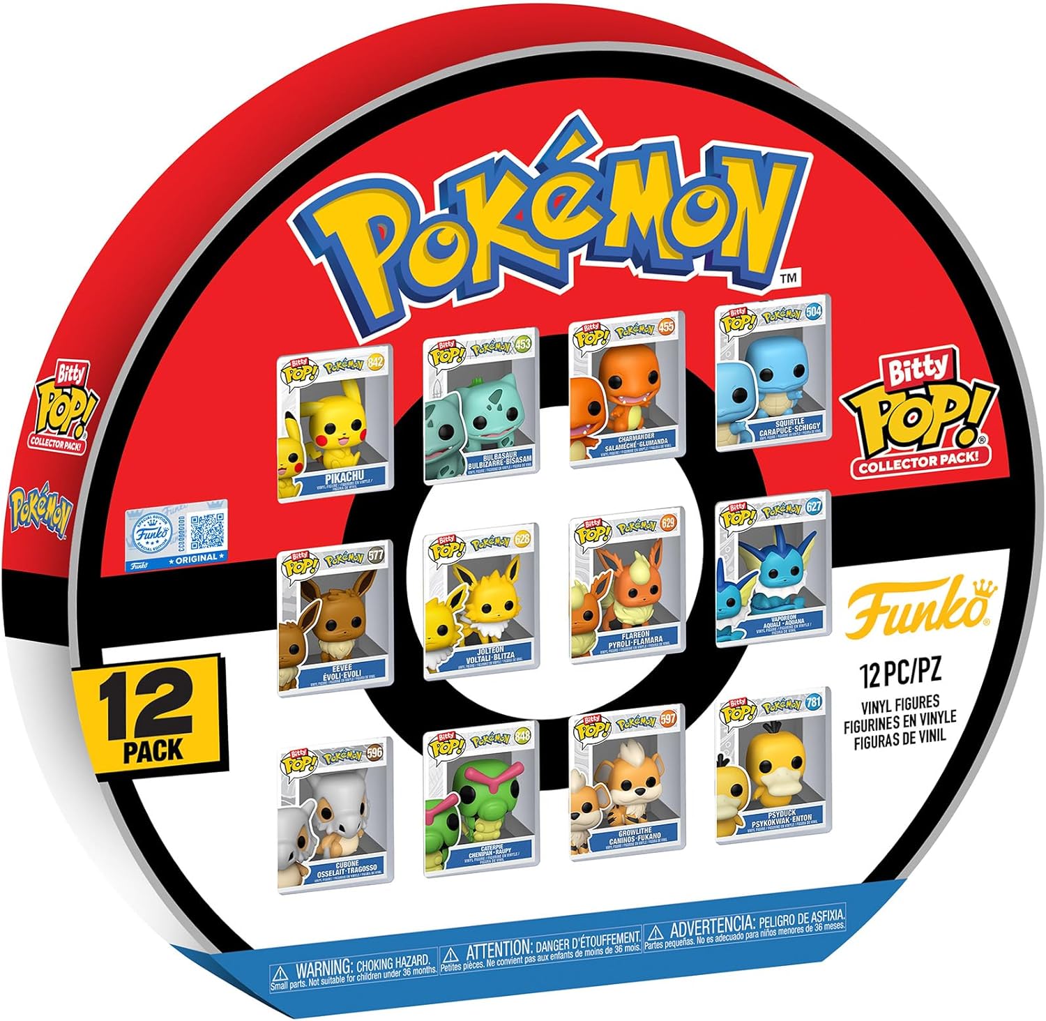 Pokemon Funko Bitty POP! Collector 12-Pack