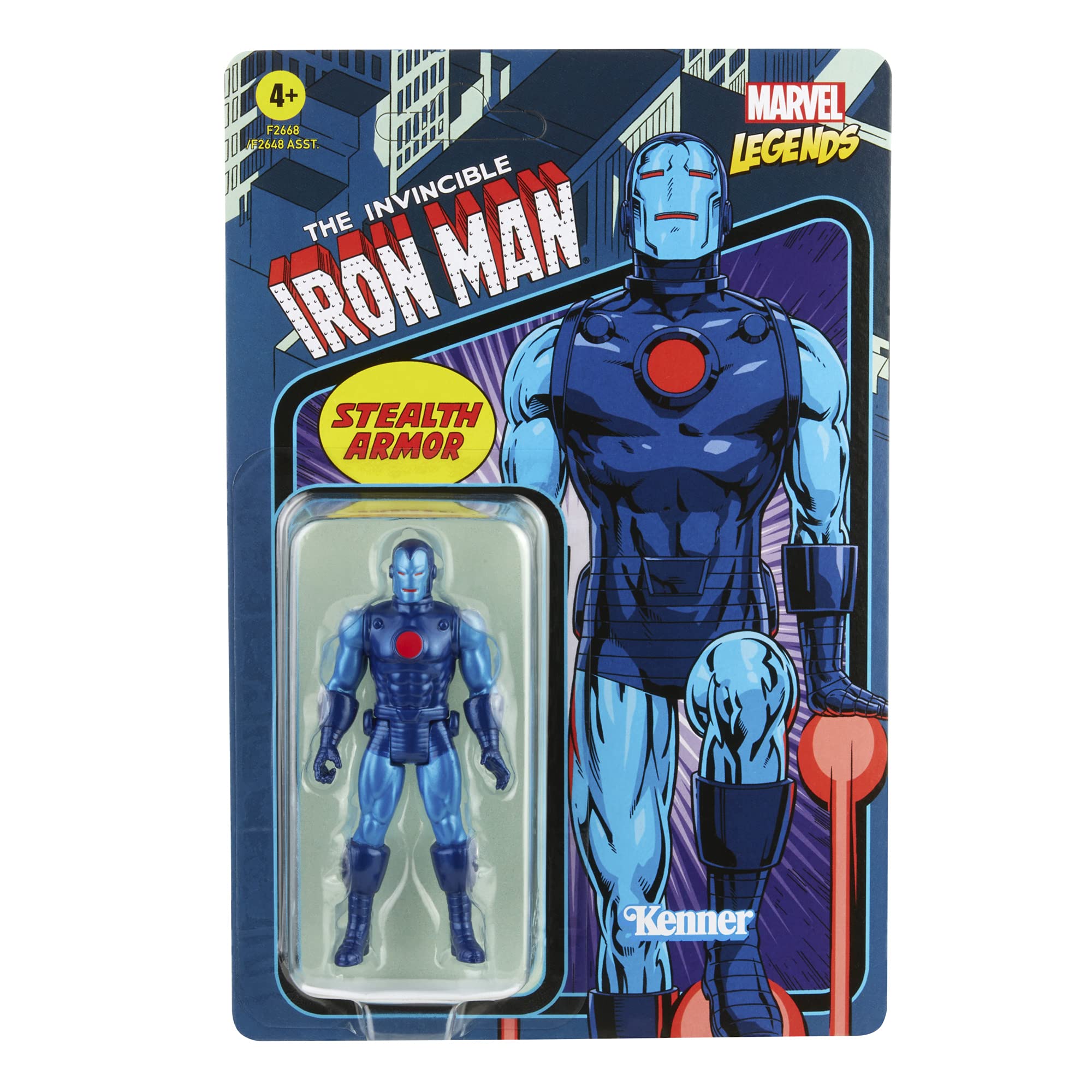 Marvel Legends: Stealth Armour Iron Man Retro 3.75" Figure