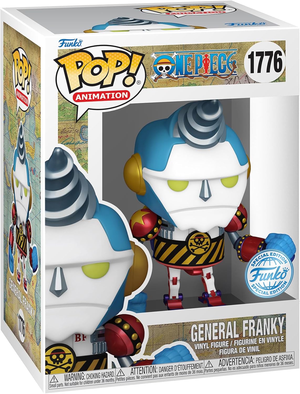 One Piece: General Franky (w/ Chase) Funko POP! Vinyl