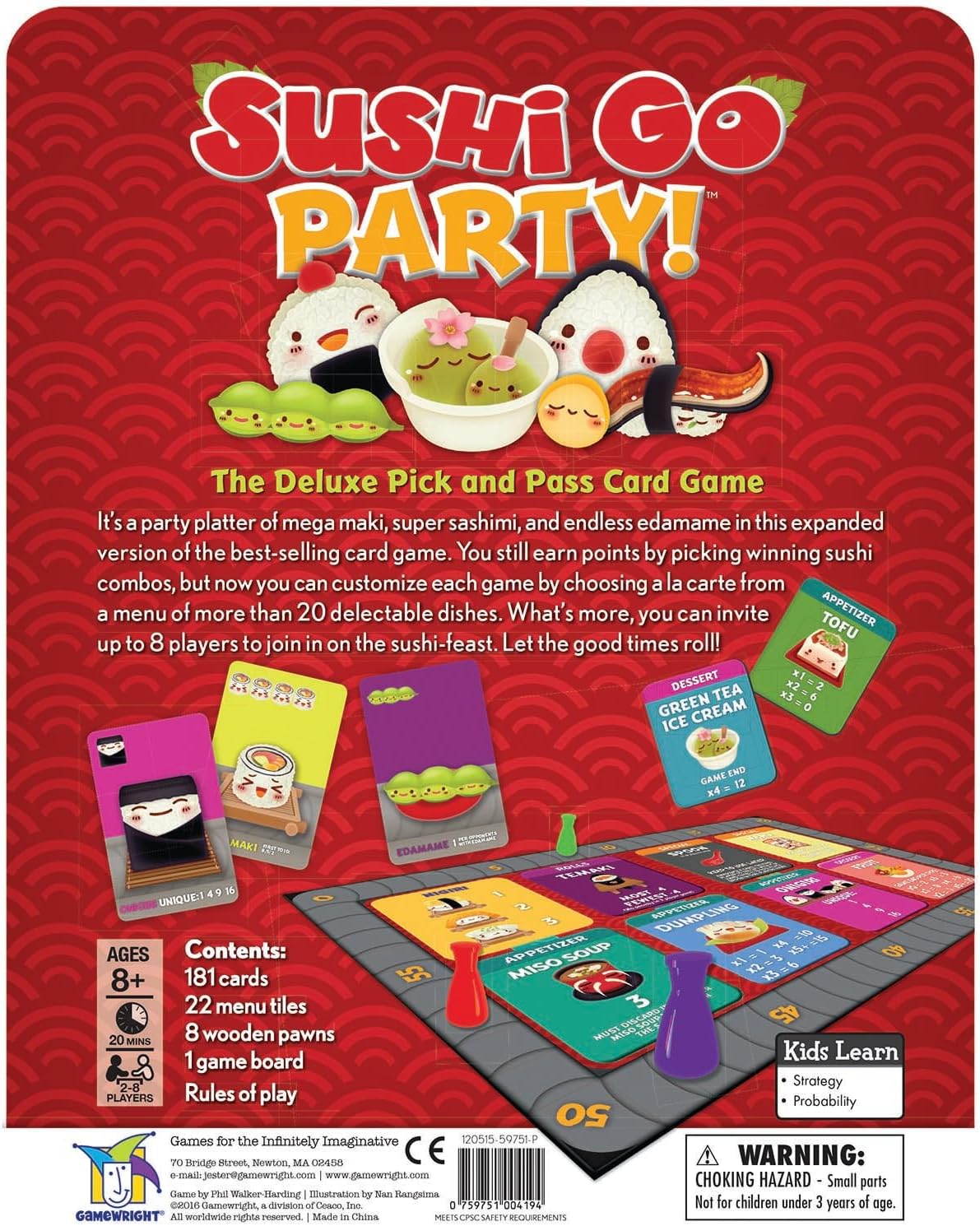 Sushi Go Party! Game