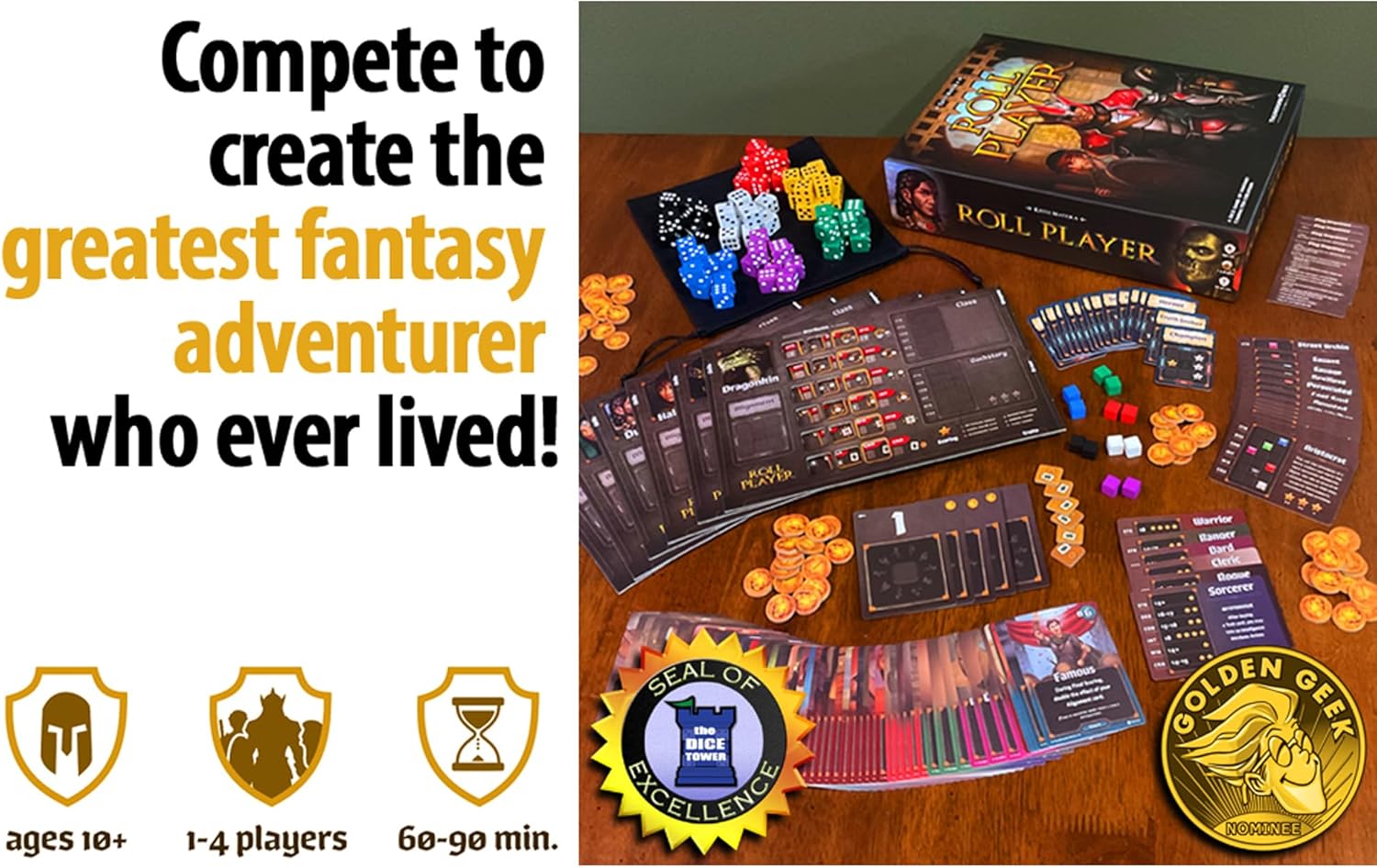 Roll Player Board Game