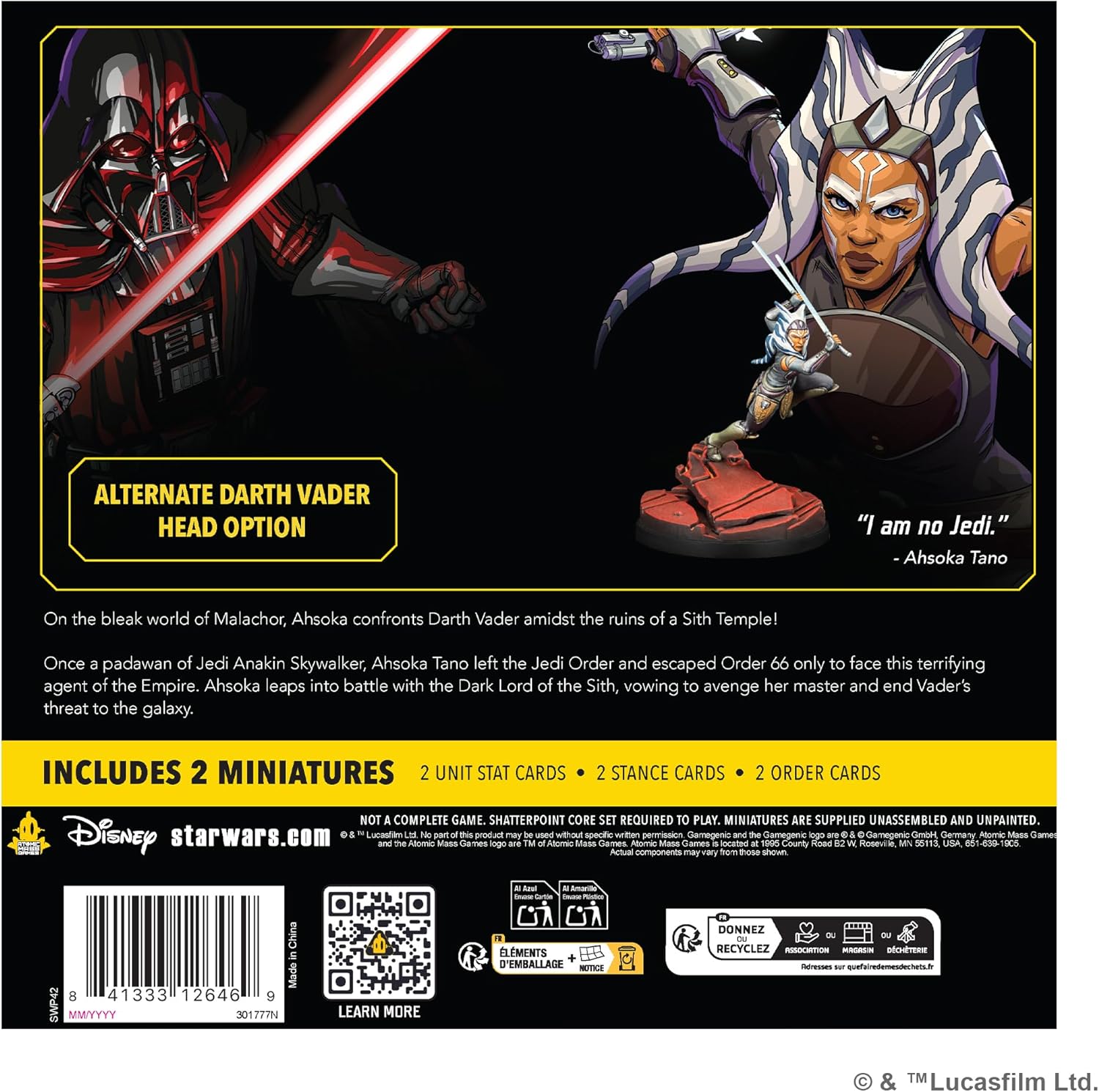 Star Wars Shatterpoint: I am no Jedi Duel Pack