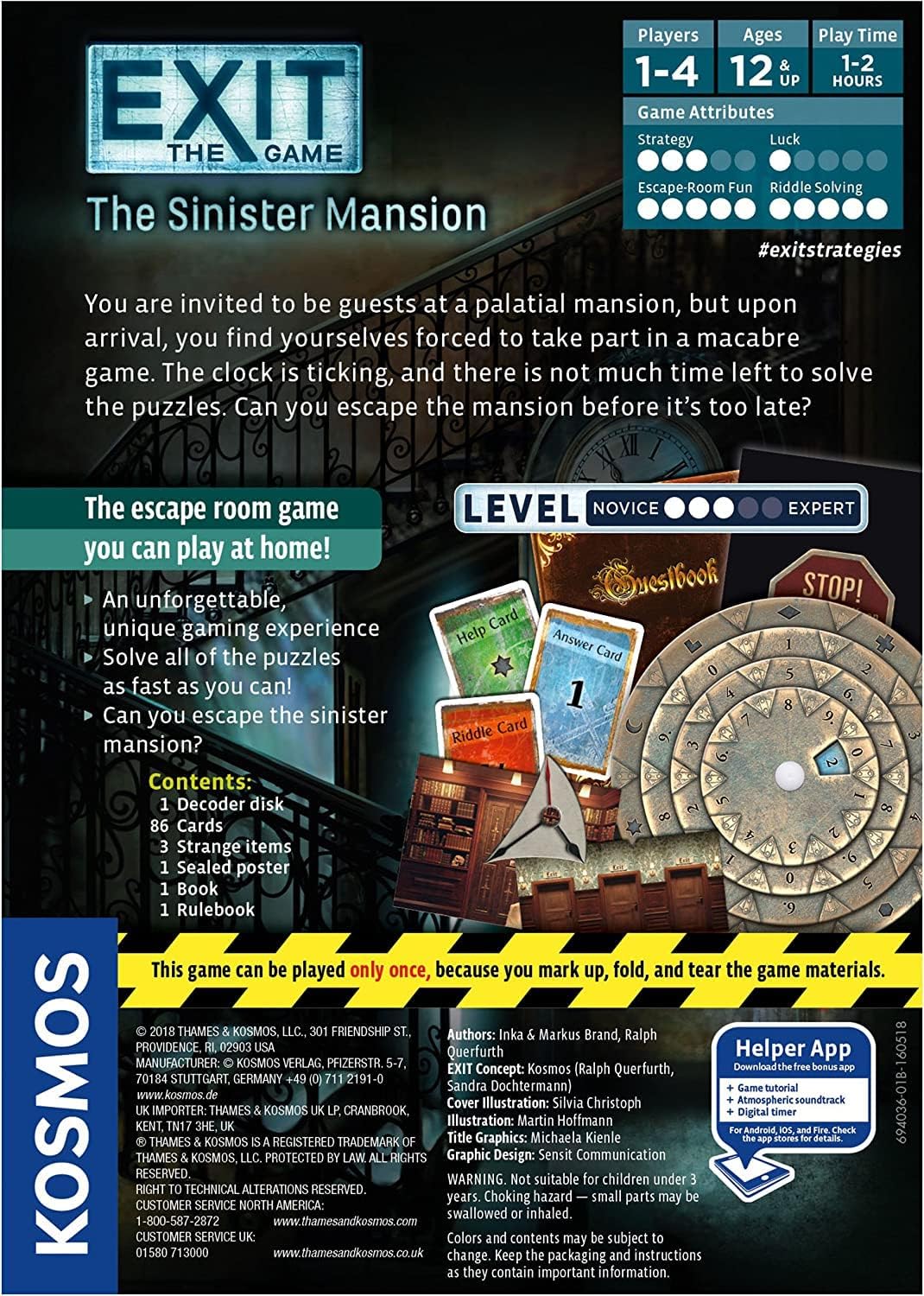 EXIT: The Sinister Mansion