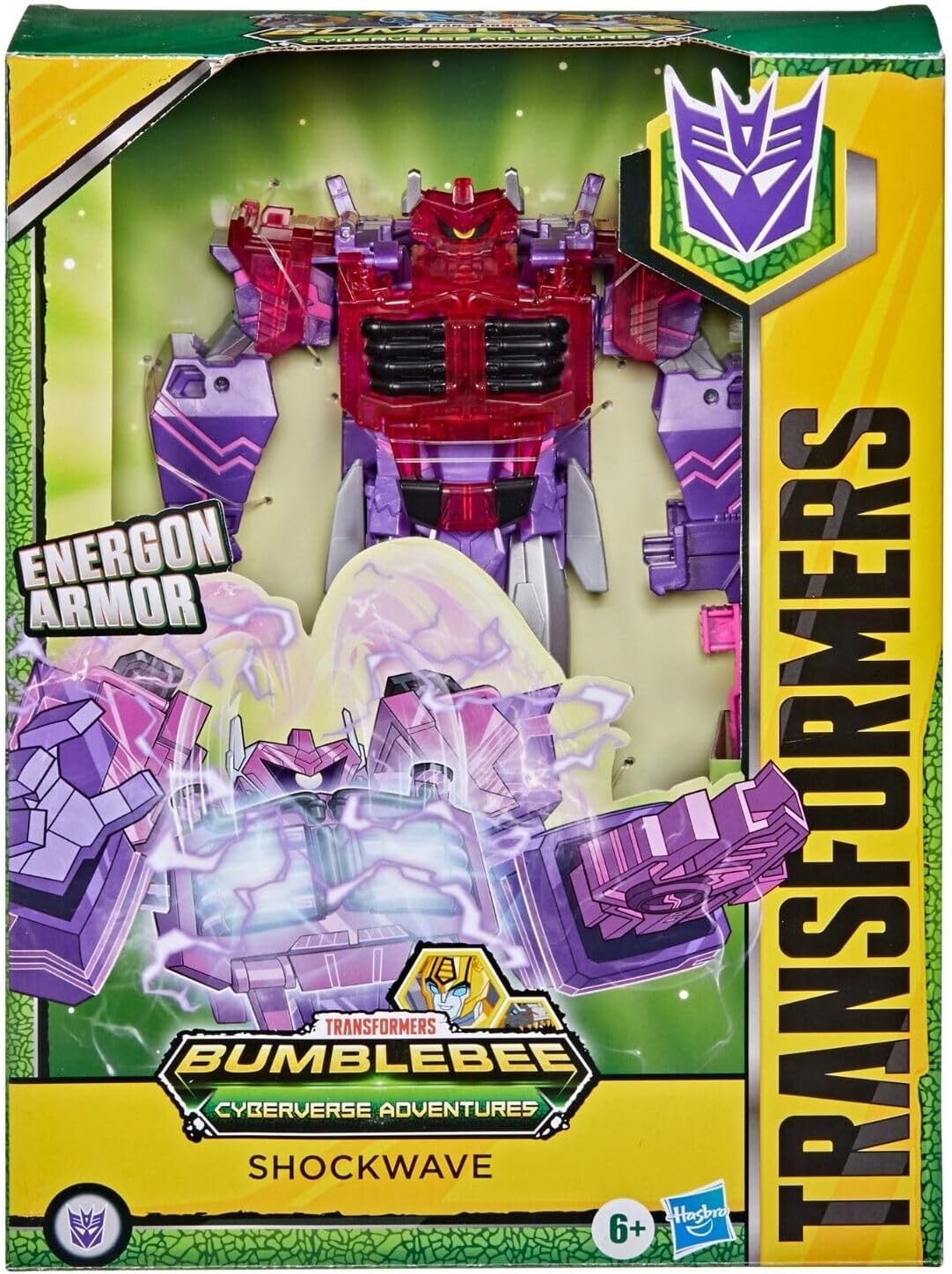 Transformers Cyberverse Ultimate Class Shockwave with Energon Armor