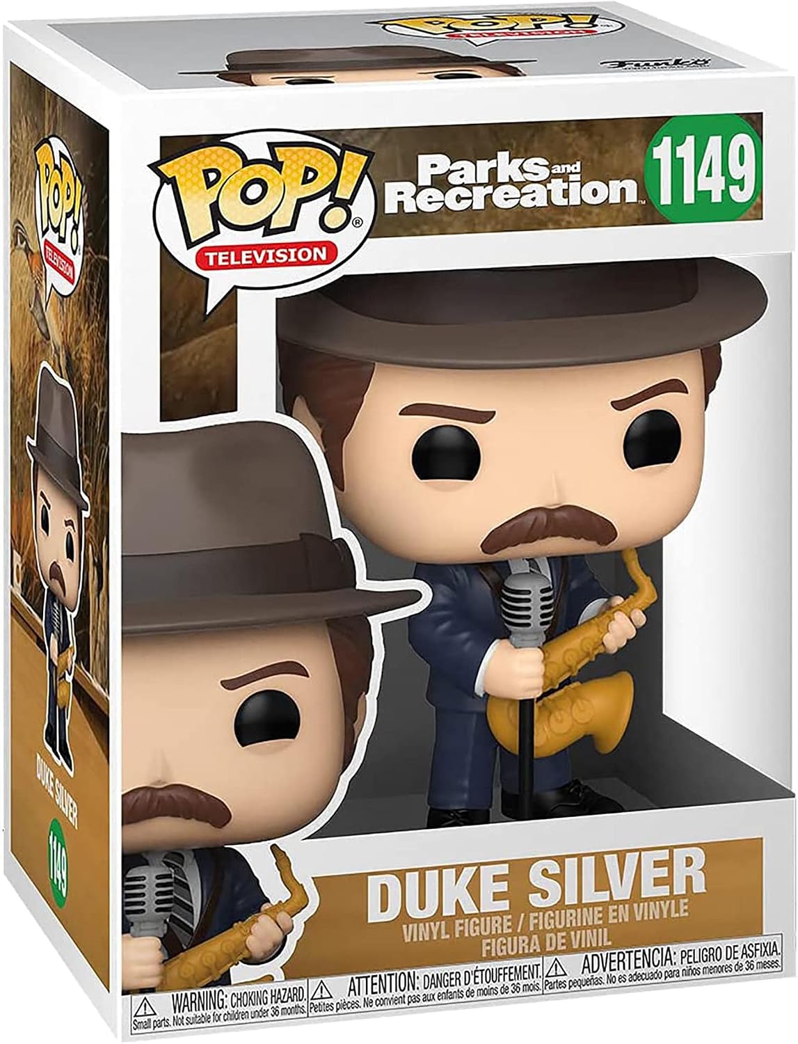Parks and Recreation: Duke Silver Funko POP! Vinyl