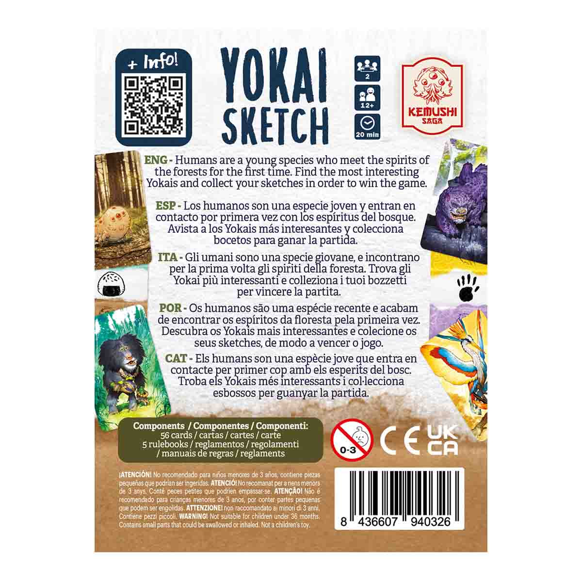 Yokai Sketch Card Game