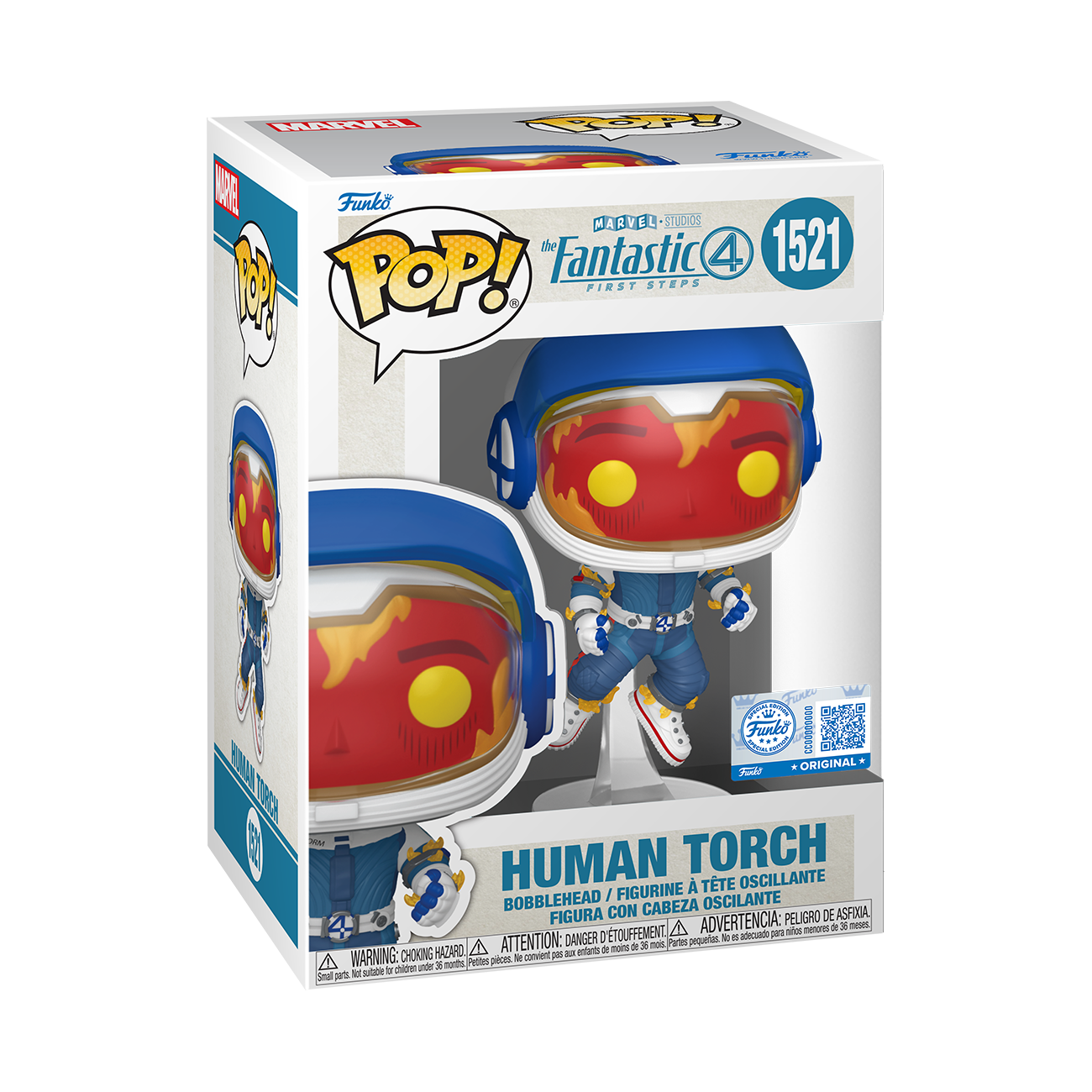 Marvel: Fantastic 4: Human Torch (Space Suit) Funko POP! Vinyl