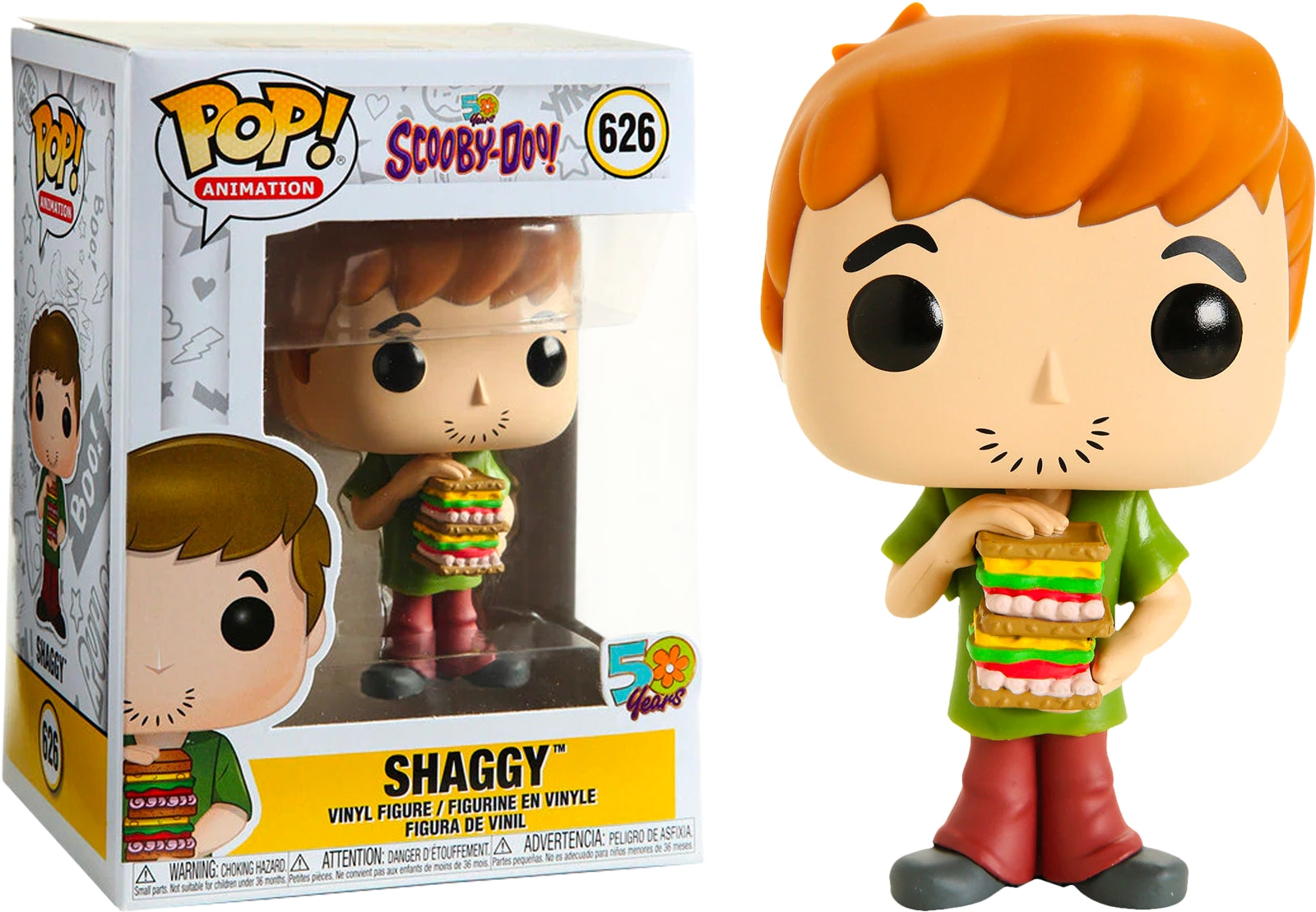 Scooby Doo: Shaggy W/ Sandwich Funko Pop! Vinyl