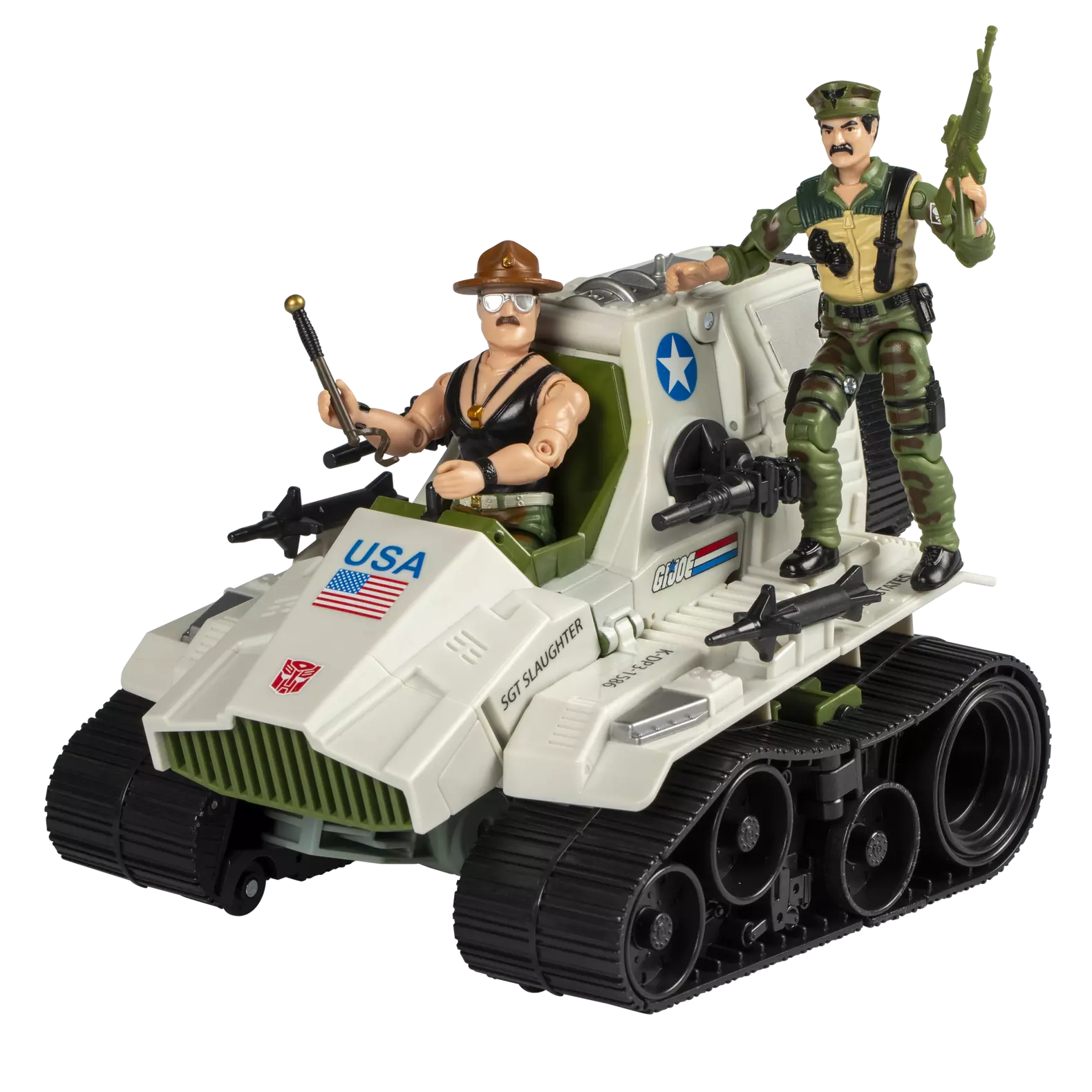 Transformers x G.I. Joe Autobot Kup Triple "T" Action Figure