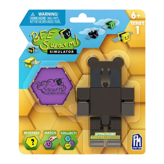 Bee Swarm Simulator: Black Bear Action Figure