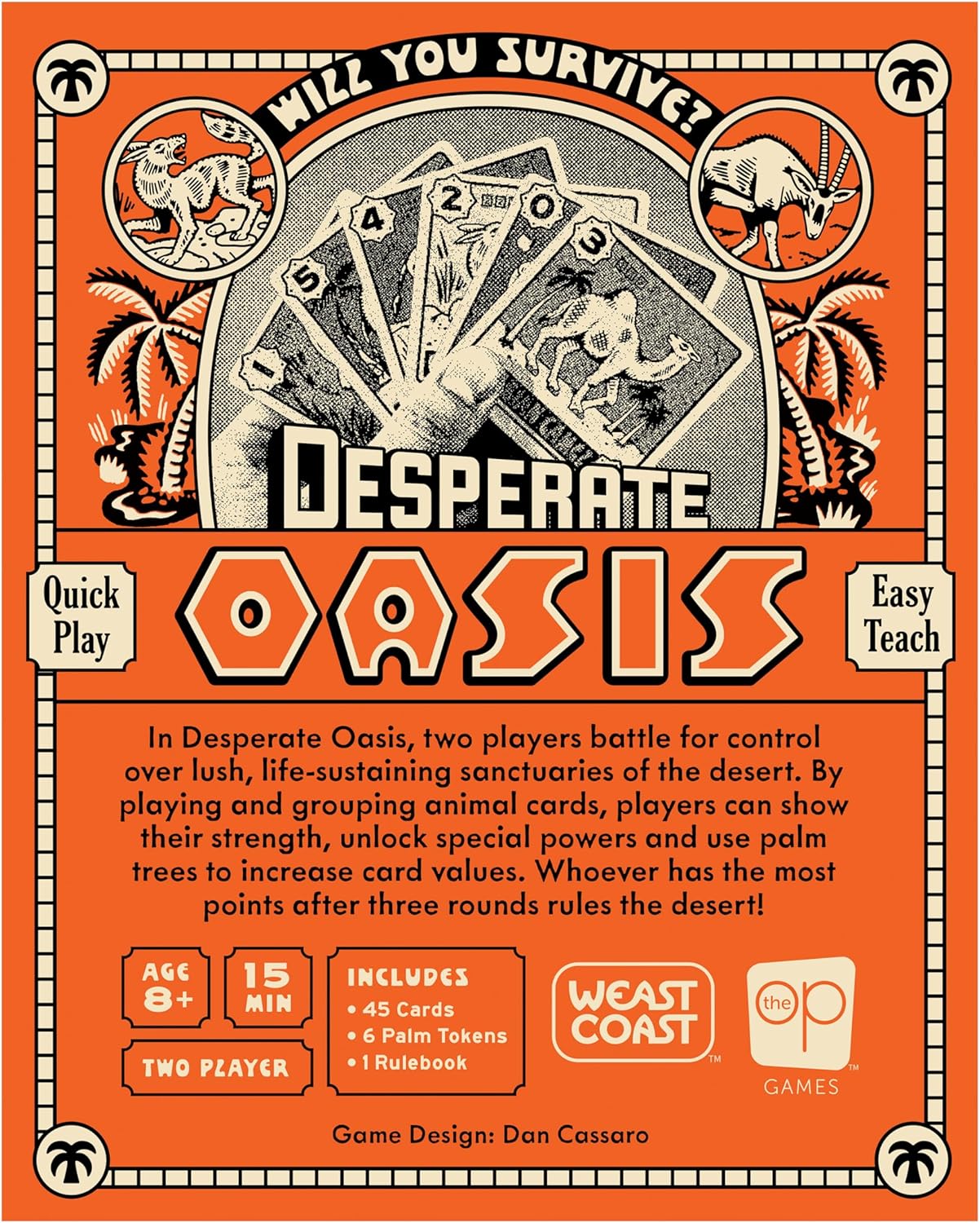Desperate Oasis Tactical Card Game