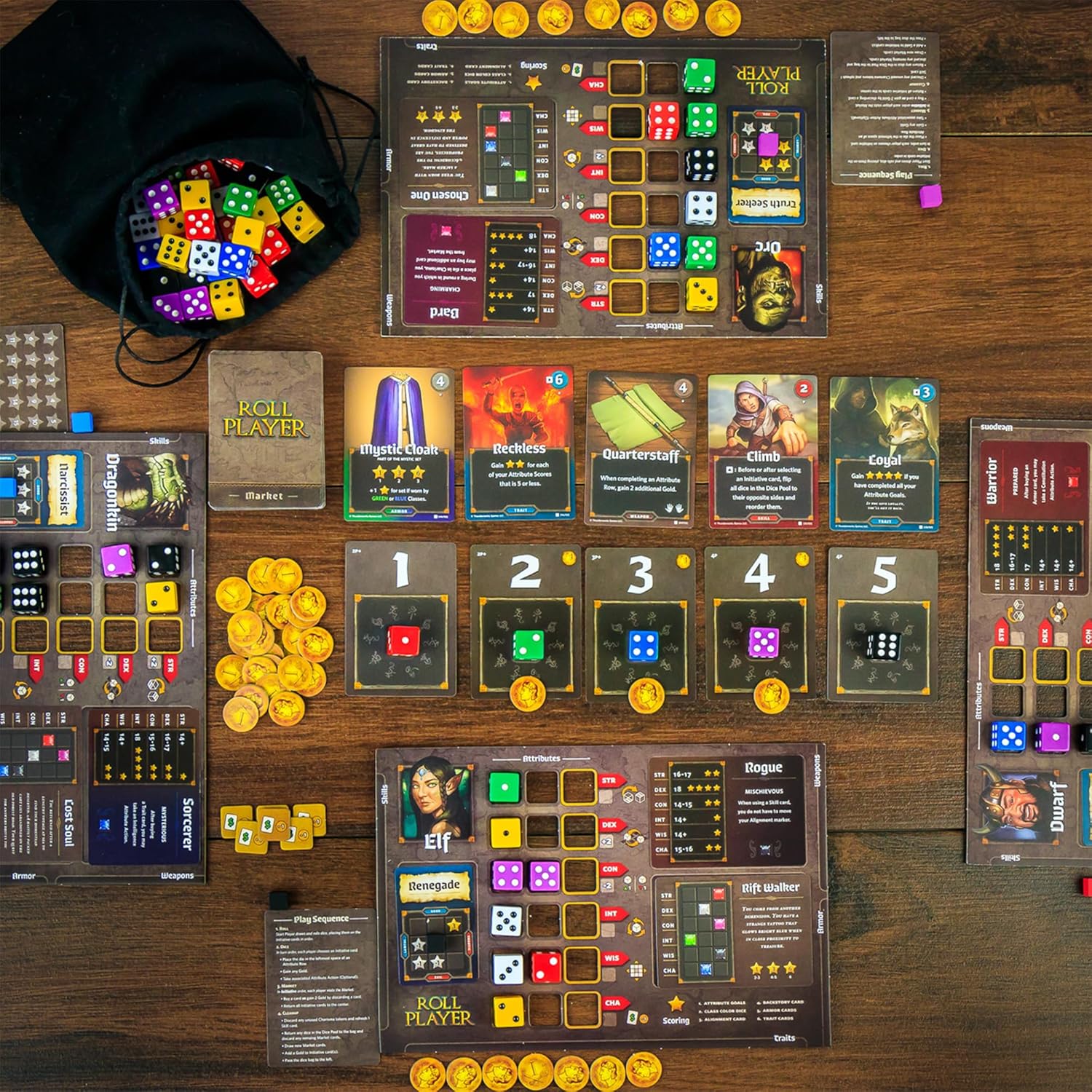 Roll Player Board Game