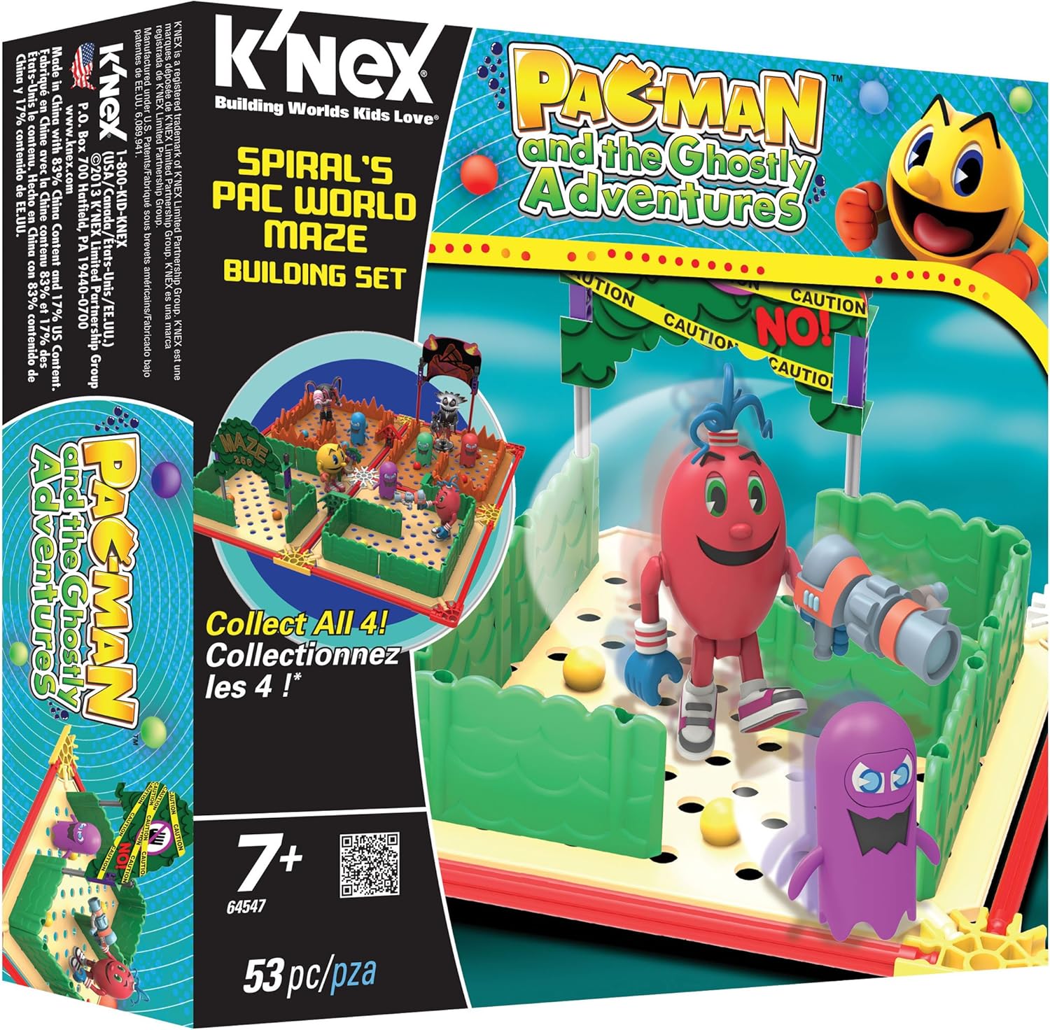 K'NEX Pac-Man and the Ghostly Adventures: Spiral's Pac World Maze