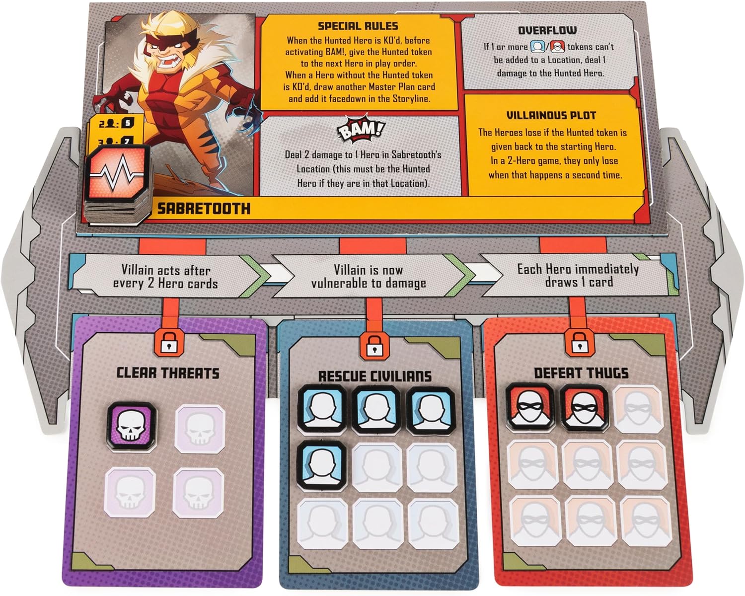 Marvel United: X-Men Board Game