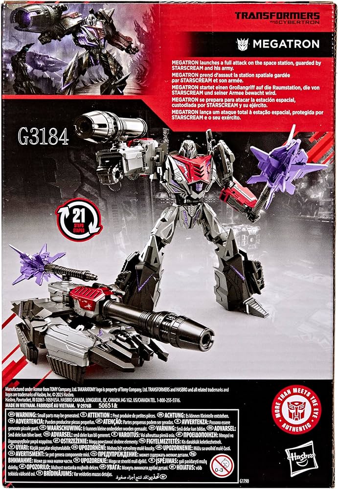 Transformers Studio Series: MTMTE Collection Megatron Figure