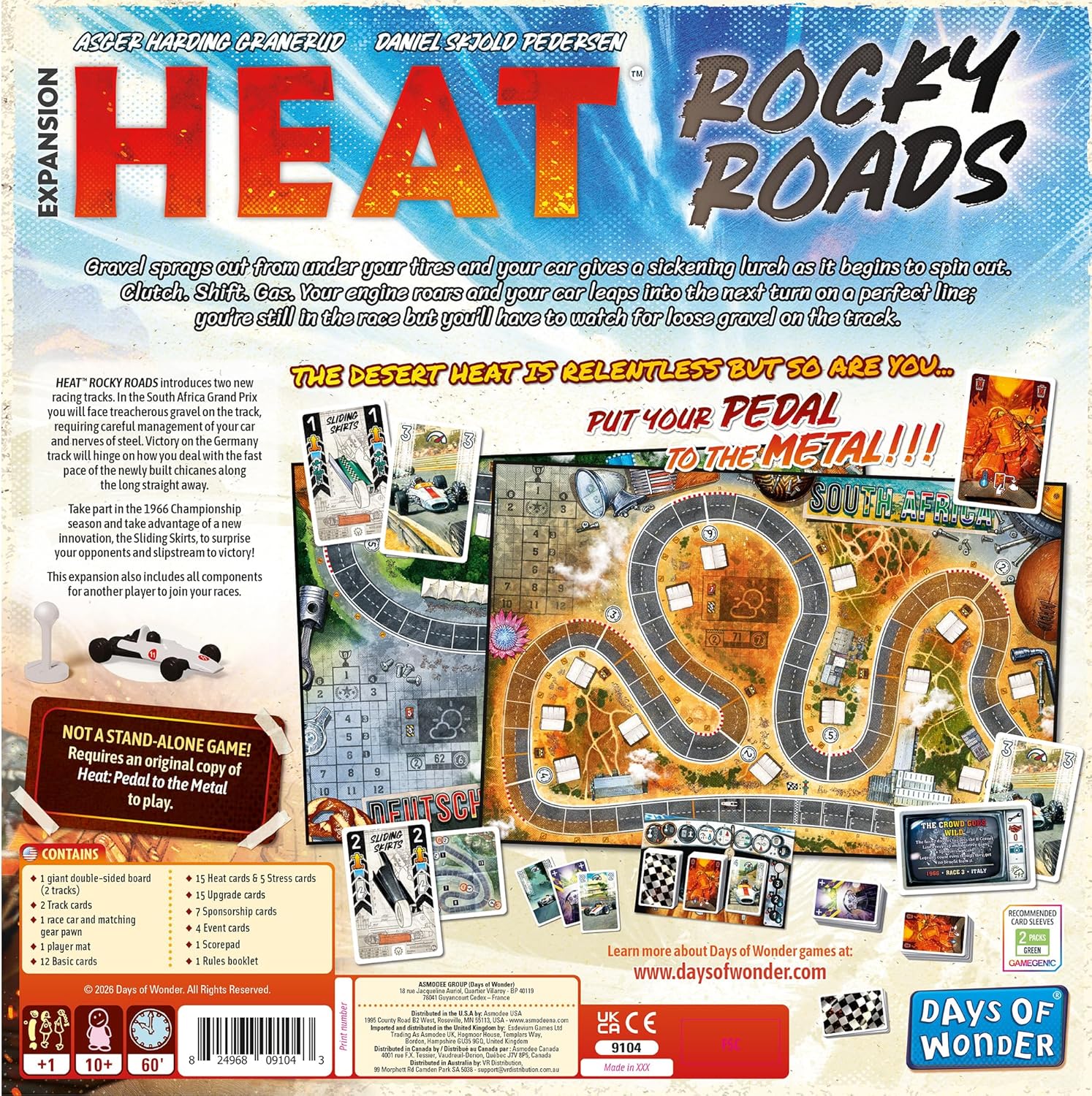Heat - Rocky Road Board Game Expansion