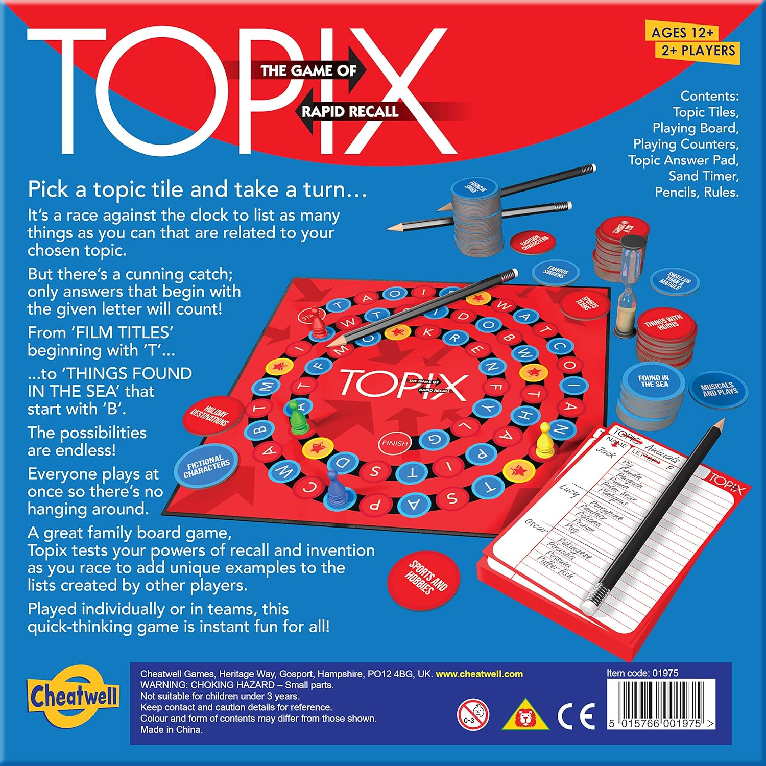 Topix Board Game