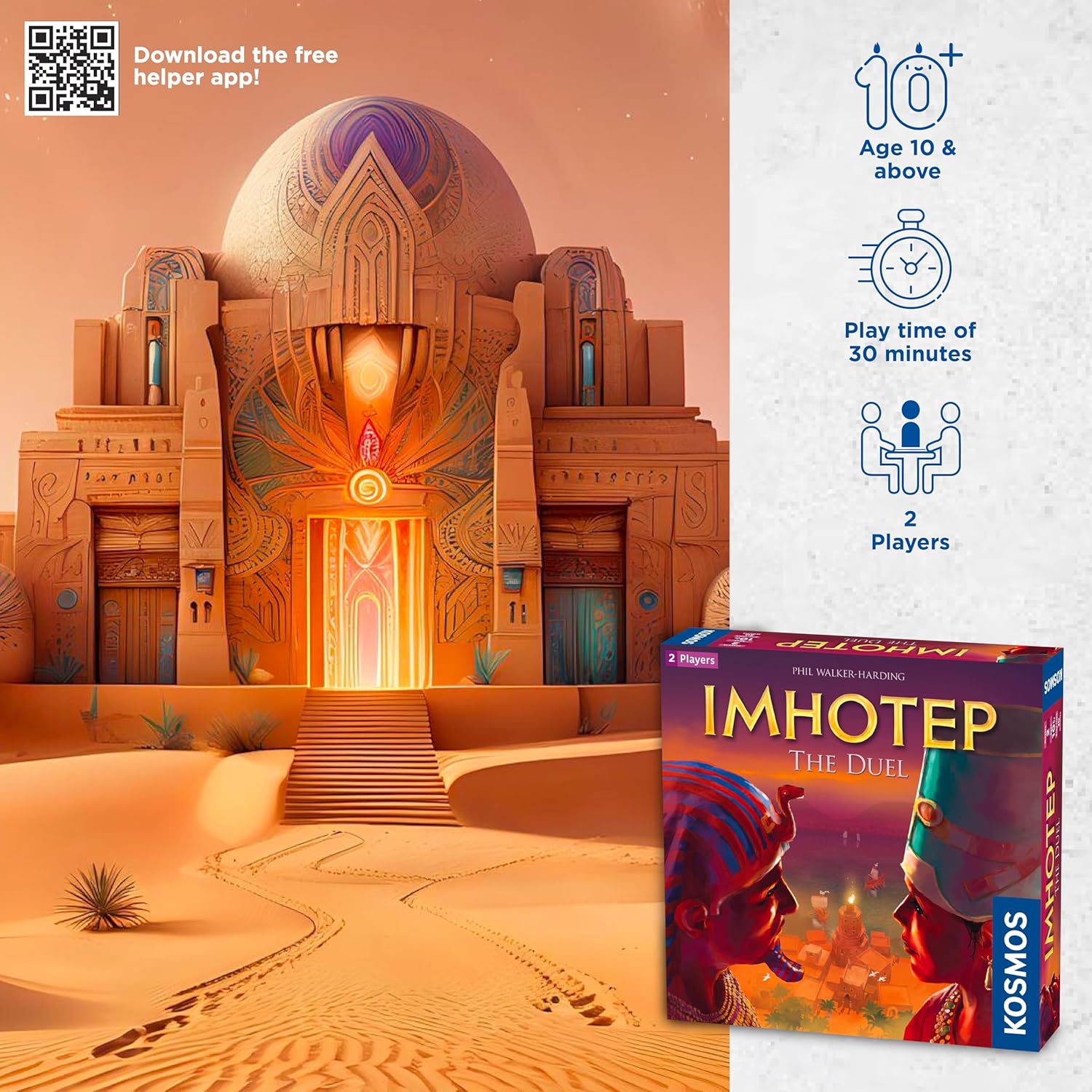 Imhotep The Duel Board Game