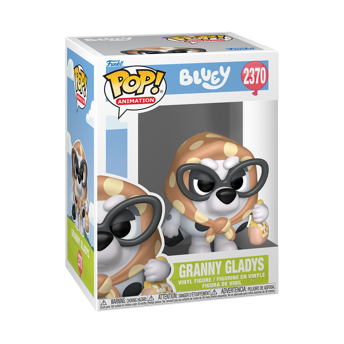 Funko POP! Bluey – Granny Gladys boxed vinyl figure