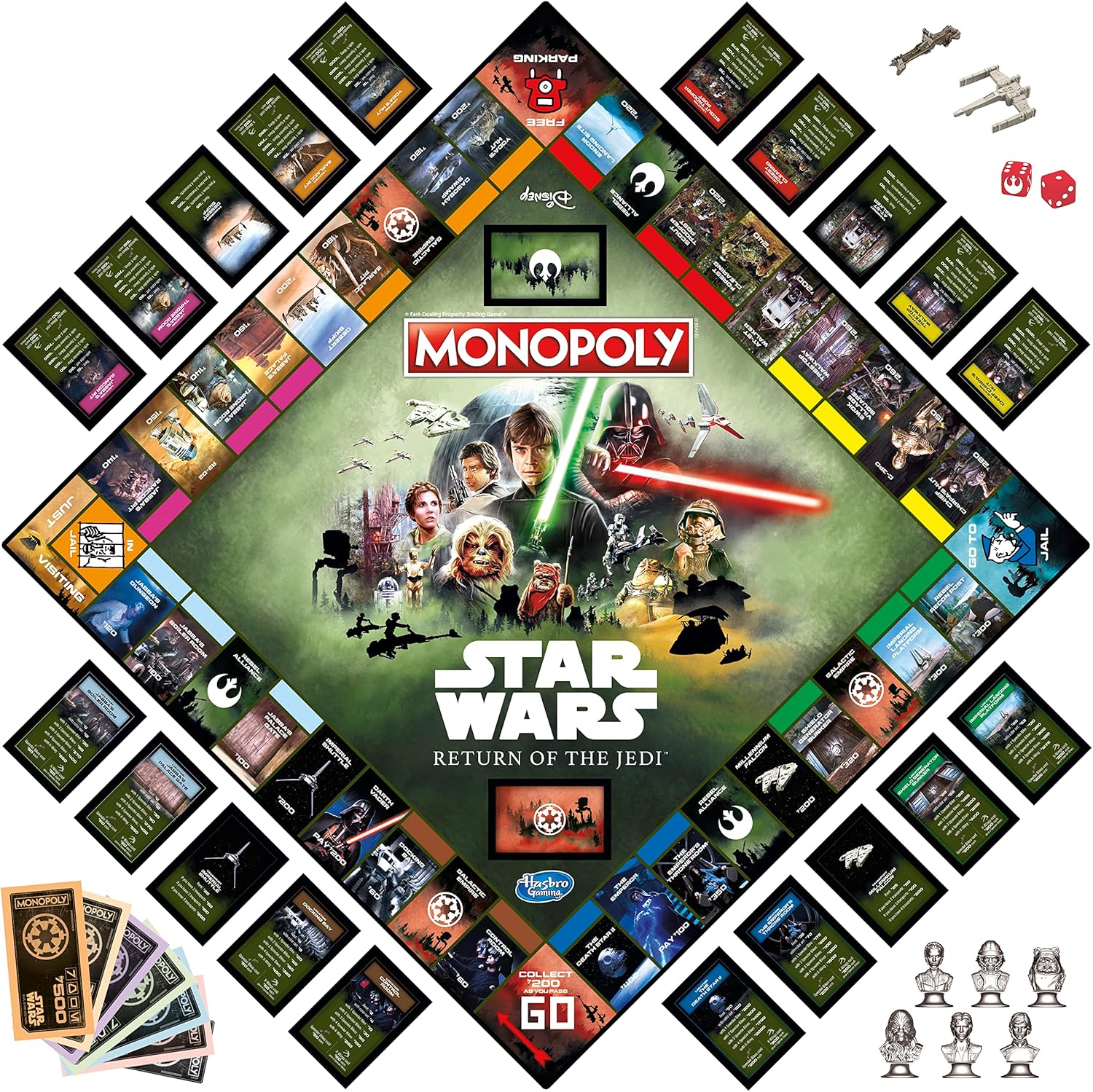 Monopoly: Star Wars Return of the Jedi Edition Board Game
