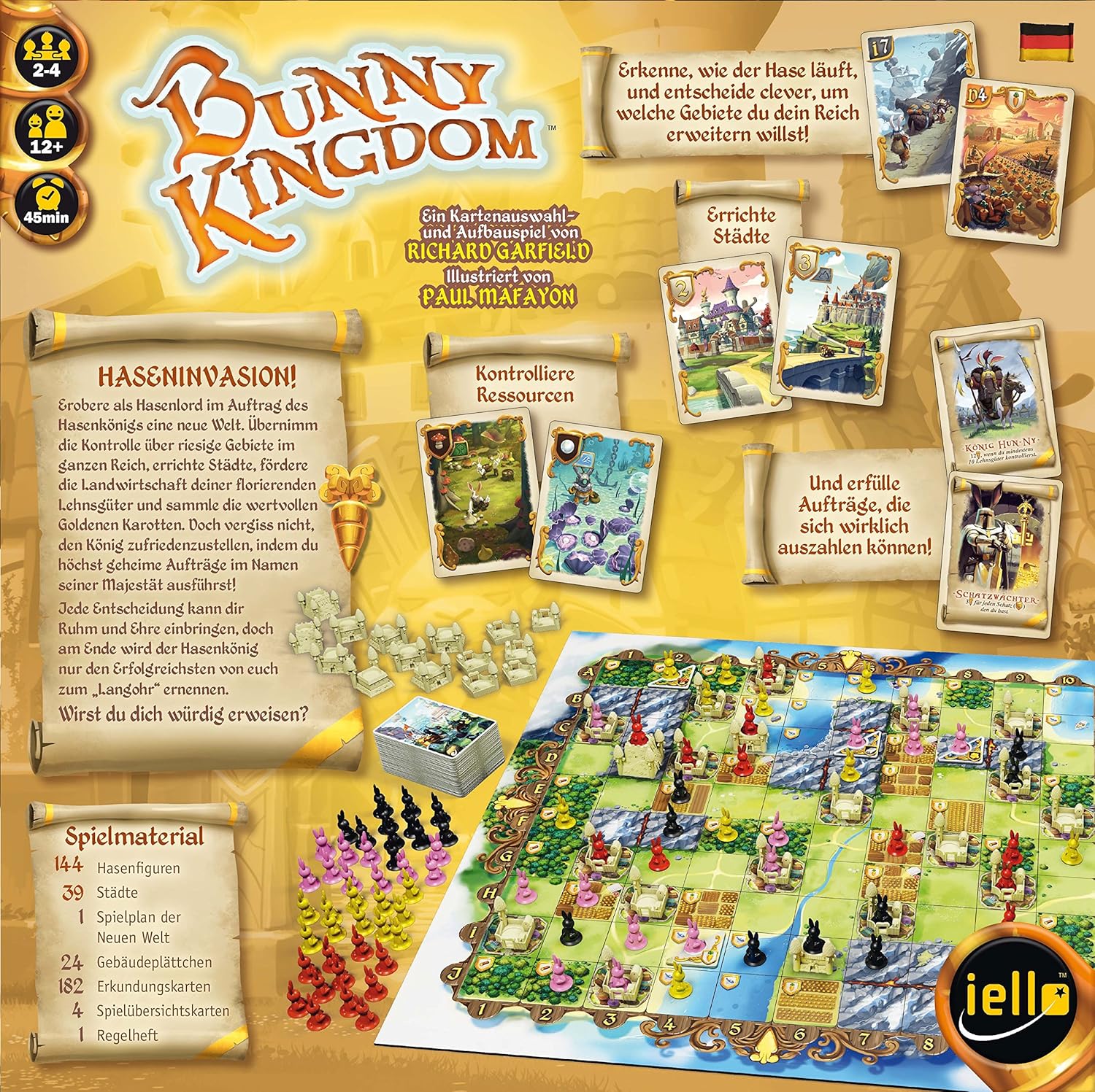 Bunny Kingdom Board Game