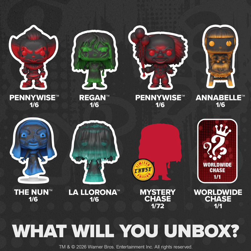 Funko Pop! Mystery – Warner Bros. Horror Blind Box