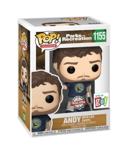 Parks and Recreation: Andy w/ Leg Casts Funko Pop! Vinyl