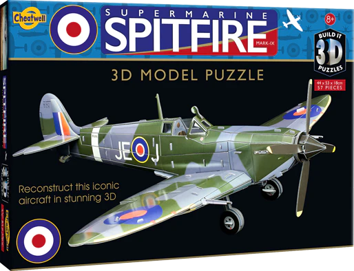 Build-It 3D Puzzle Supermarine Spitfire
