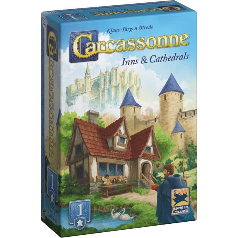 Carcassonne Inns & Cathedrals Expansion #1 (2025 refresh)