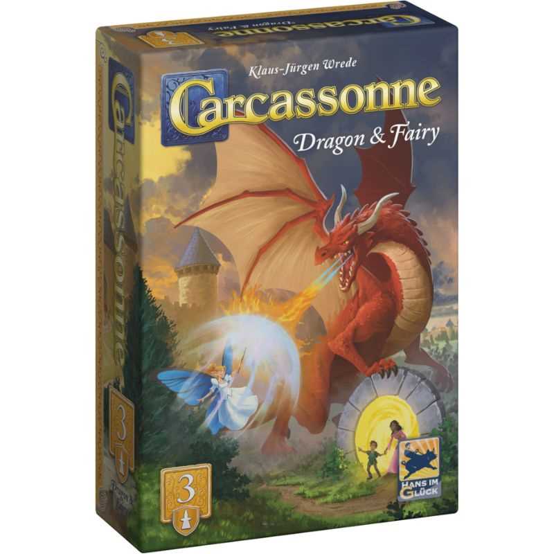 Carcassonne Dragon & Fairy Expansion #3 (2025 refresh)