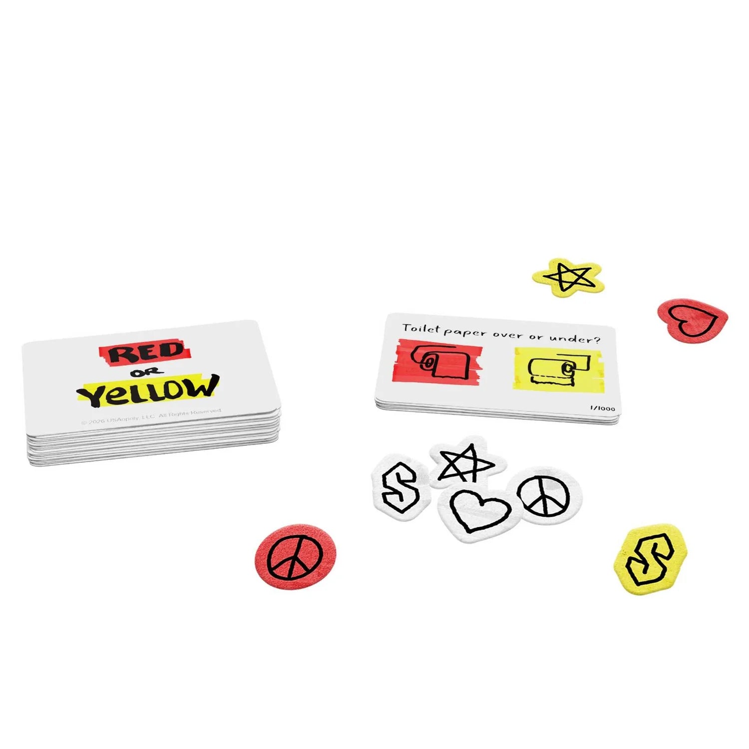 Red or Yellow Party Game (Pre-Order)