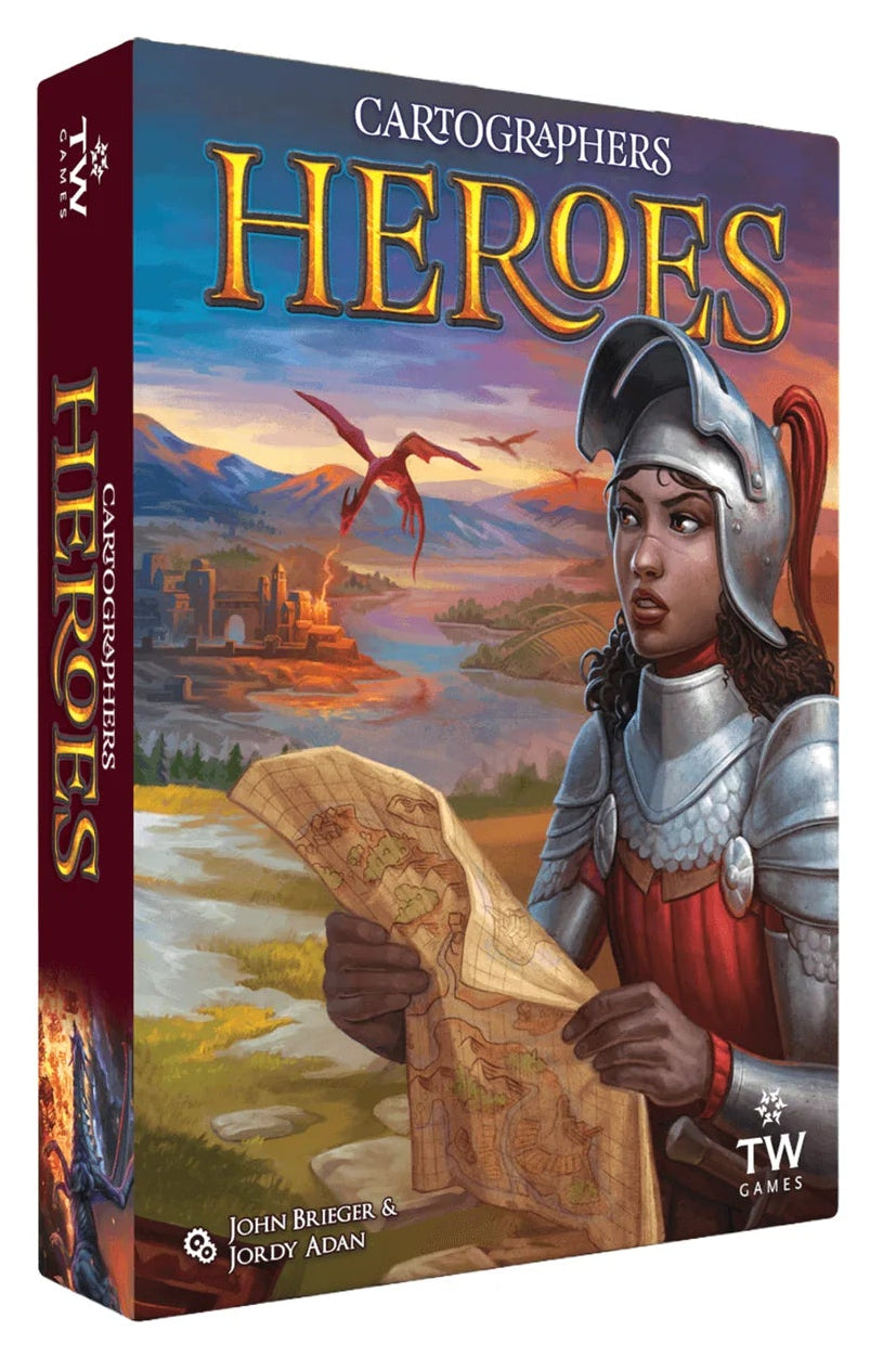 Cartographers: Heroes Board Game