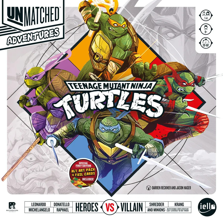 Unmatched Adventures: Teenage Mutant Ninja Turtles Special First Edition