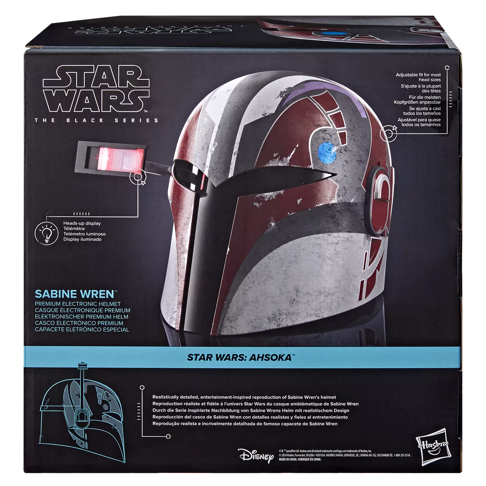 Star Wars The Black Series: Sabine Wren Premium Electronic Helmet