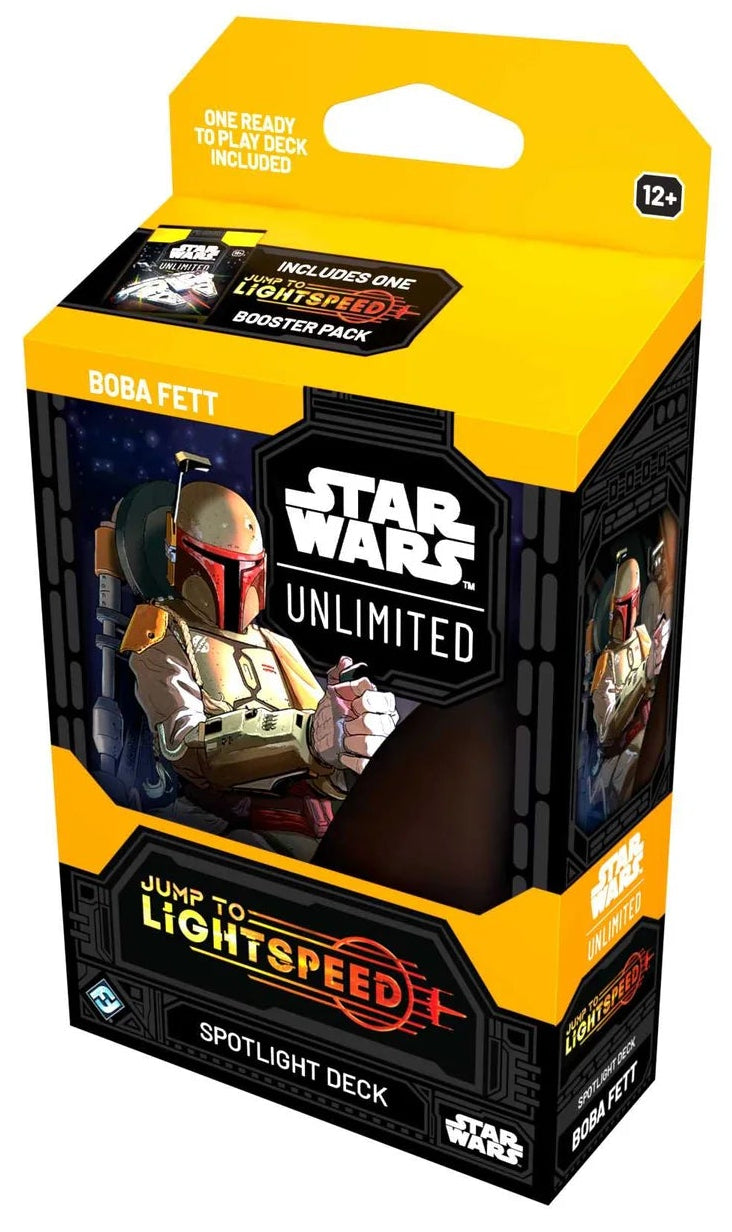 Star Wars: Unlimited Jump to Lightspeed - Boba Fett Spotlight Deck