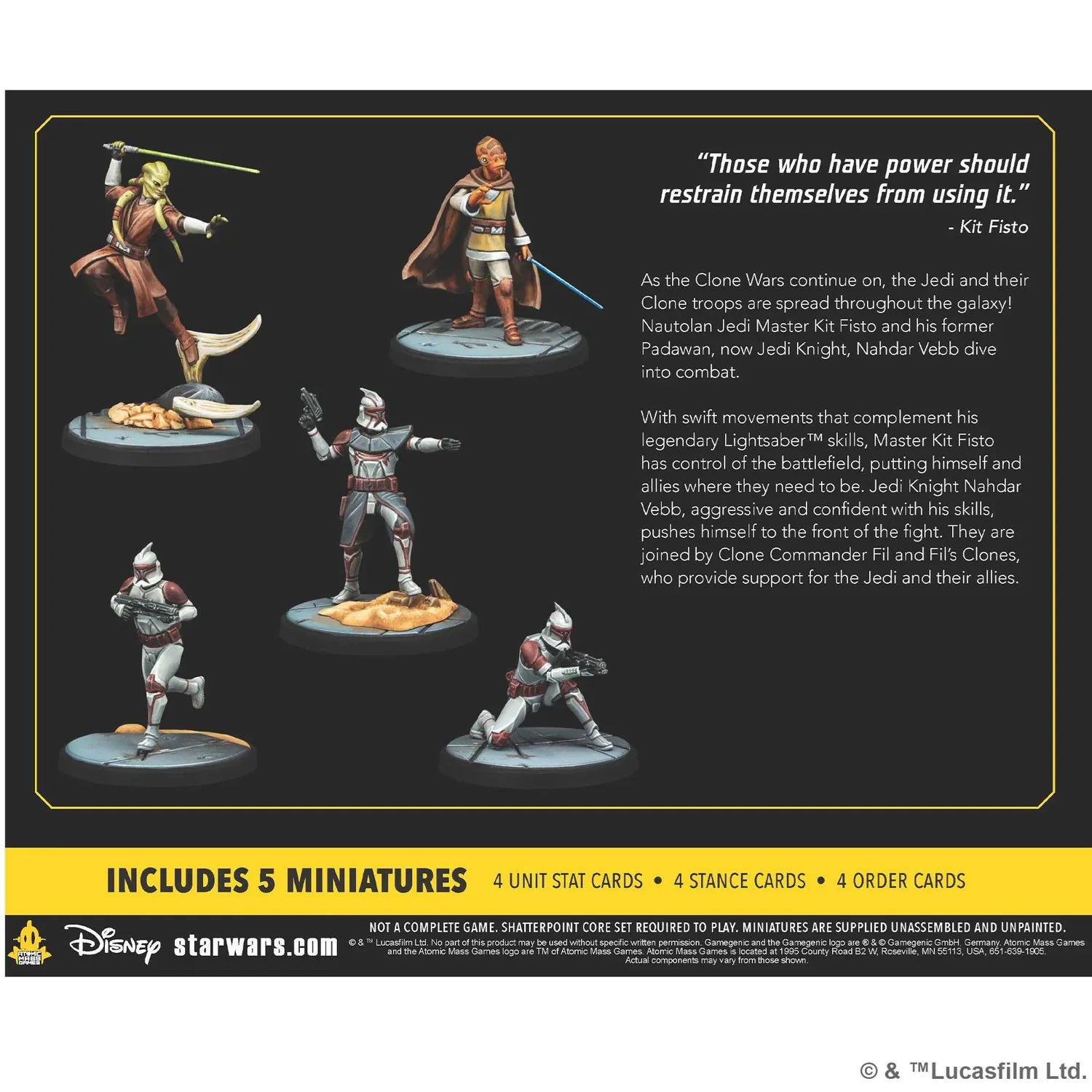 Star Wars Shatterpoint - Requesting Your Surrender Squad Pack
