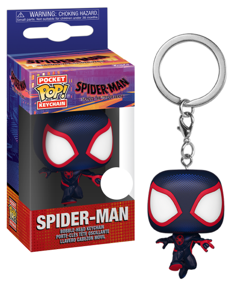 Across the Spider-verse: Spider-Man Funko Pocket Pop Keychain