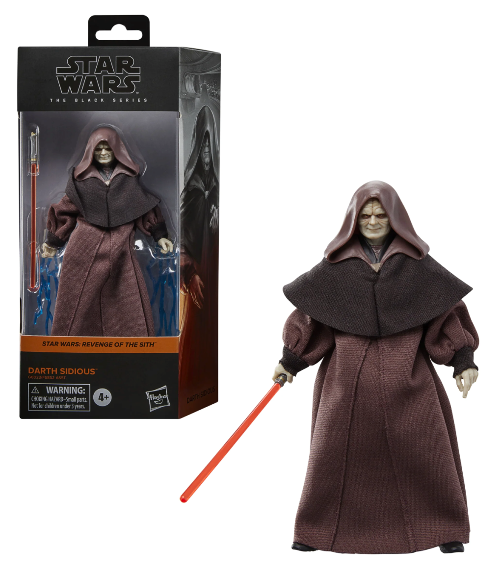Star Wars The Black Series 6" Figure: Star Wars Revenge of the Sith: Darth Sidious