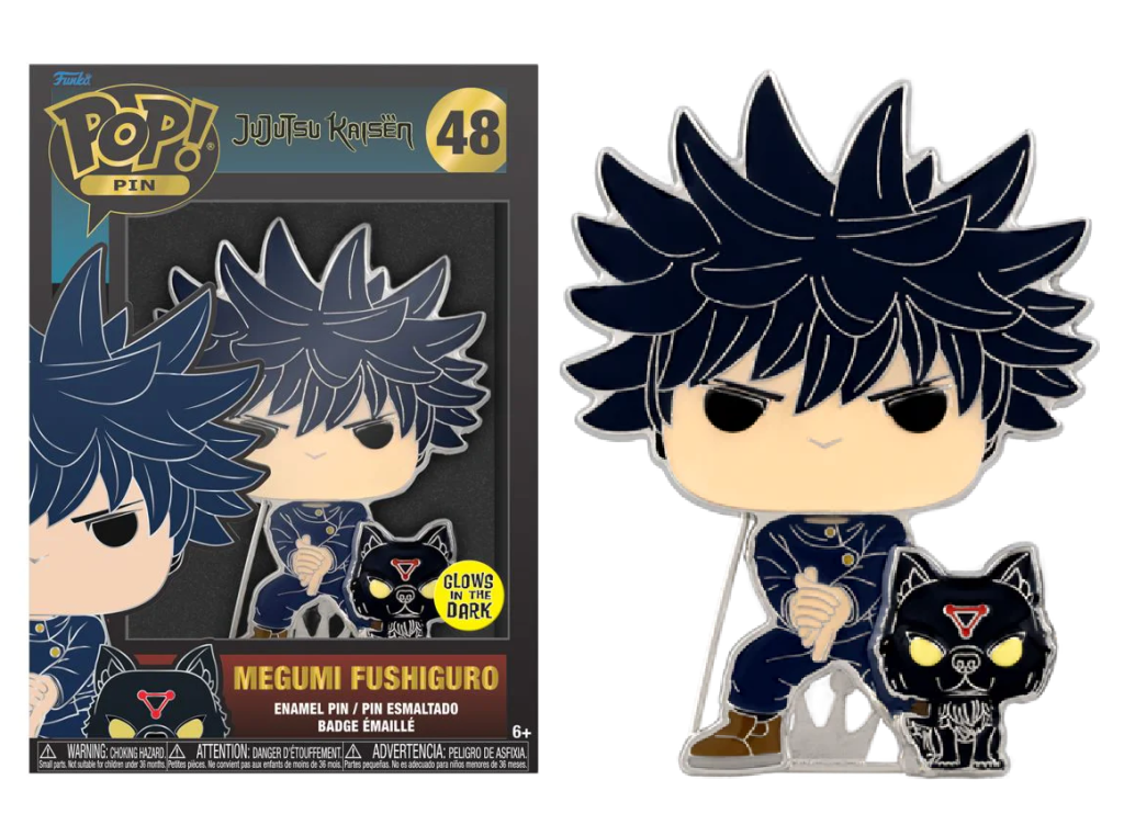 Jujutsu Kaisen: Megumi Fushiguro Funko Pop! Pin