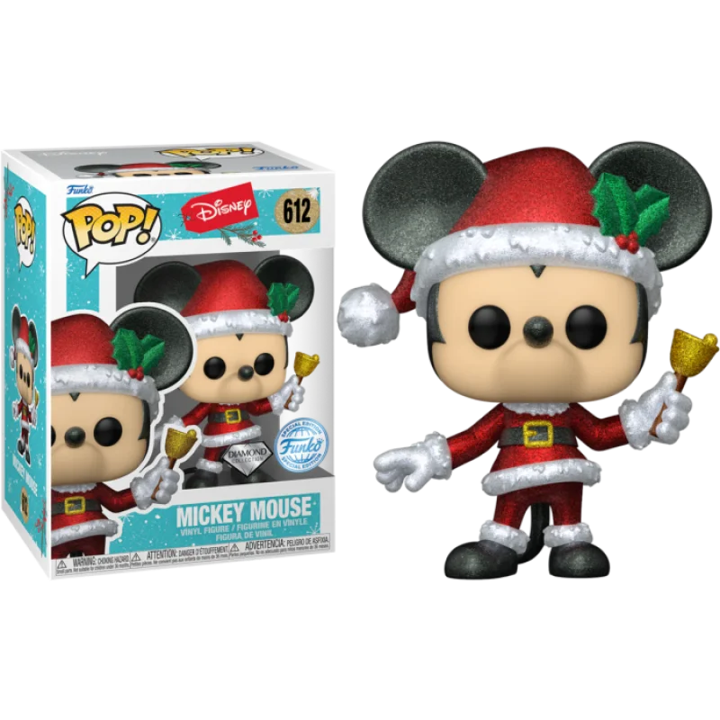 Holiday Mickey Mouse (Diamond Glitter) Funko POP! Vinyl