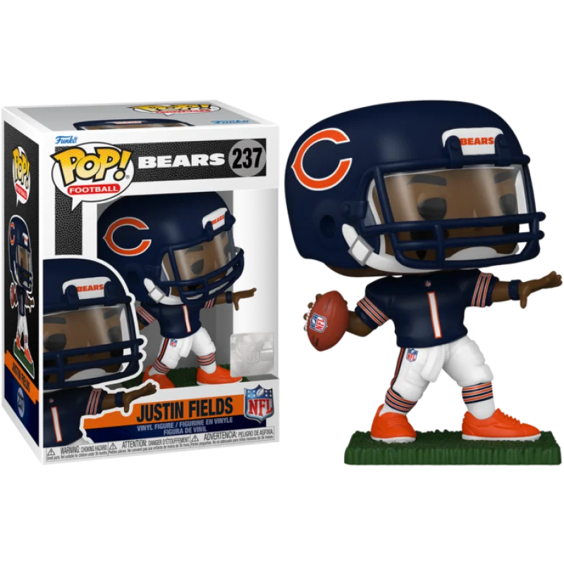 NFL Chicago Bears: Justin Fields Funko POP! Vinyl