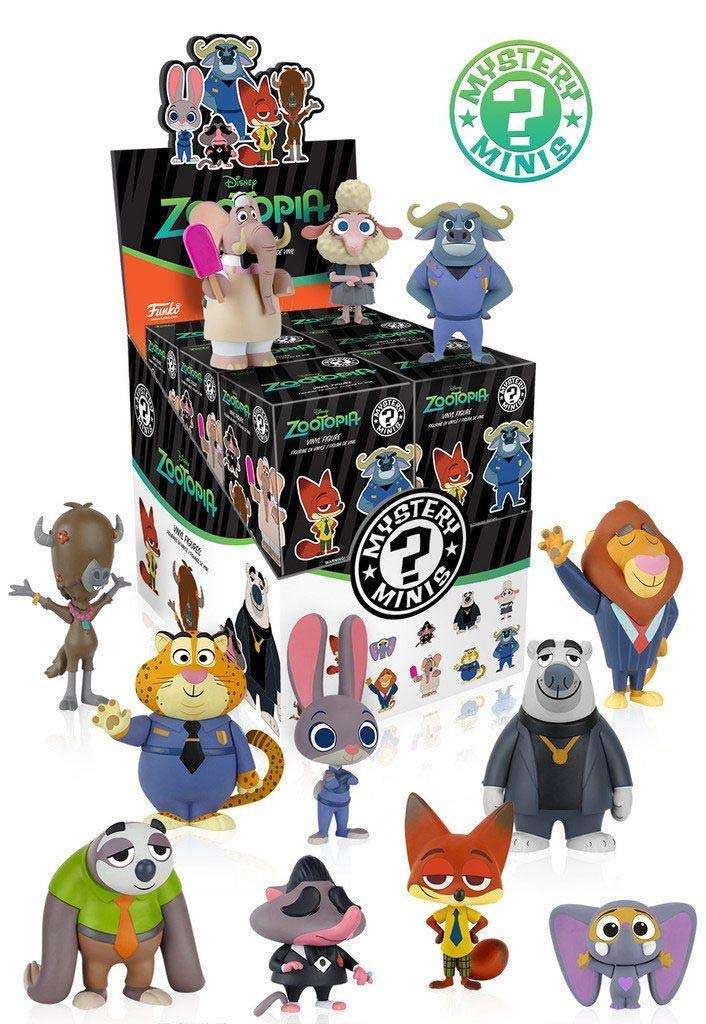 Funko Mystery Minis: Zootopia (One random figure)