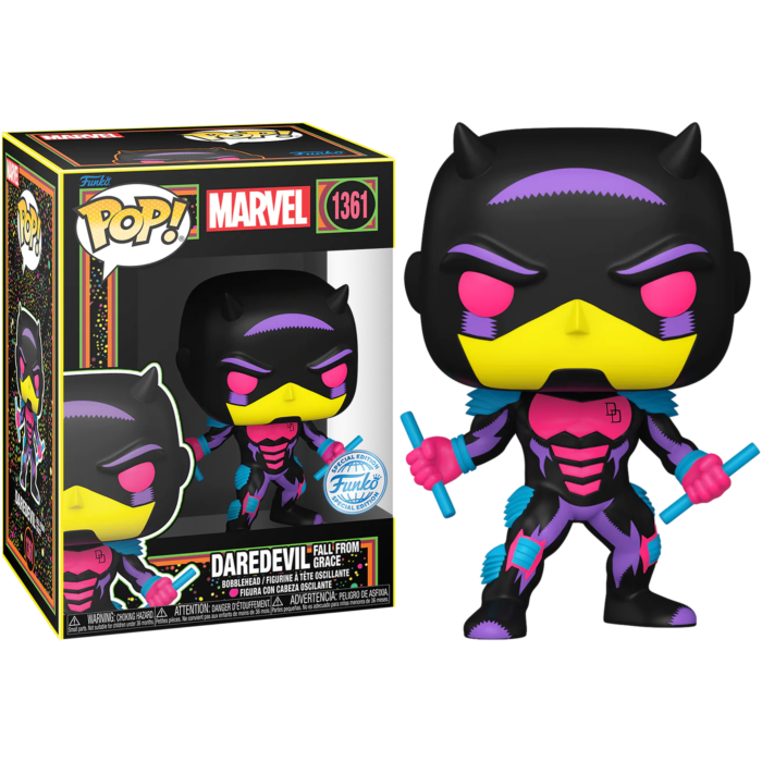 Marvel Daredevil: Fall from Grace (Blacklight) Funko POP! Vinyl