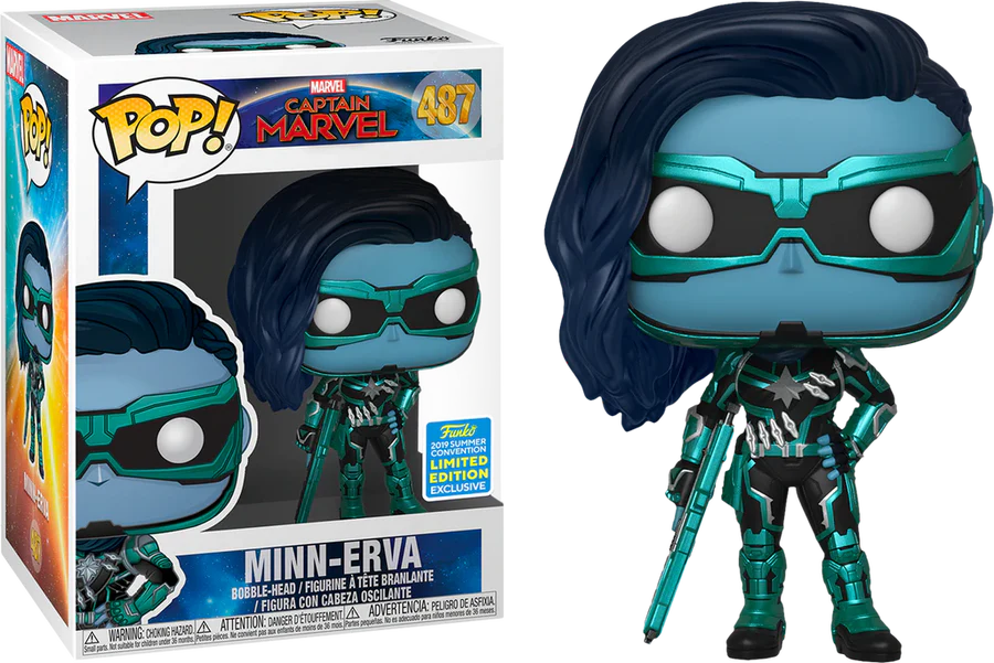 Captain Marvel: Minn-Erva Funko Pop! Vinyl