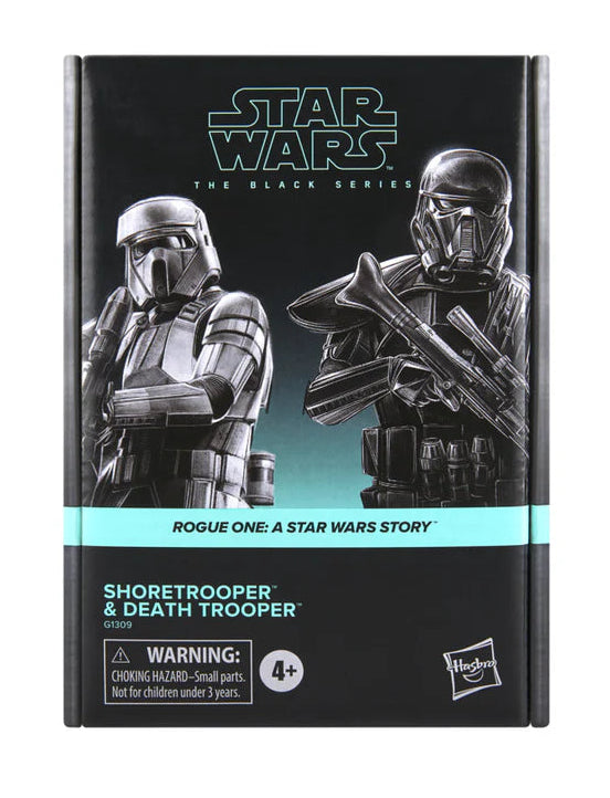 Star Wars Black Series Figure: Rogue One Shoretrooper & Deathtrooper 2-Pack