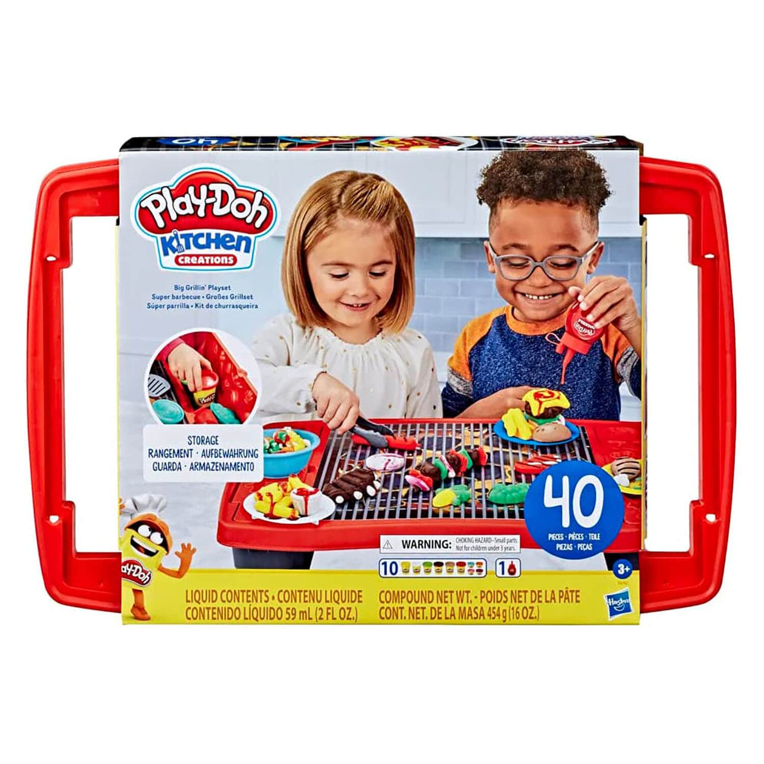 Play-Doh Kitchen Creations Big Grillin' Playset